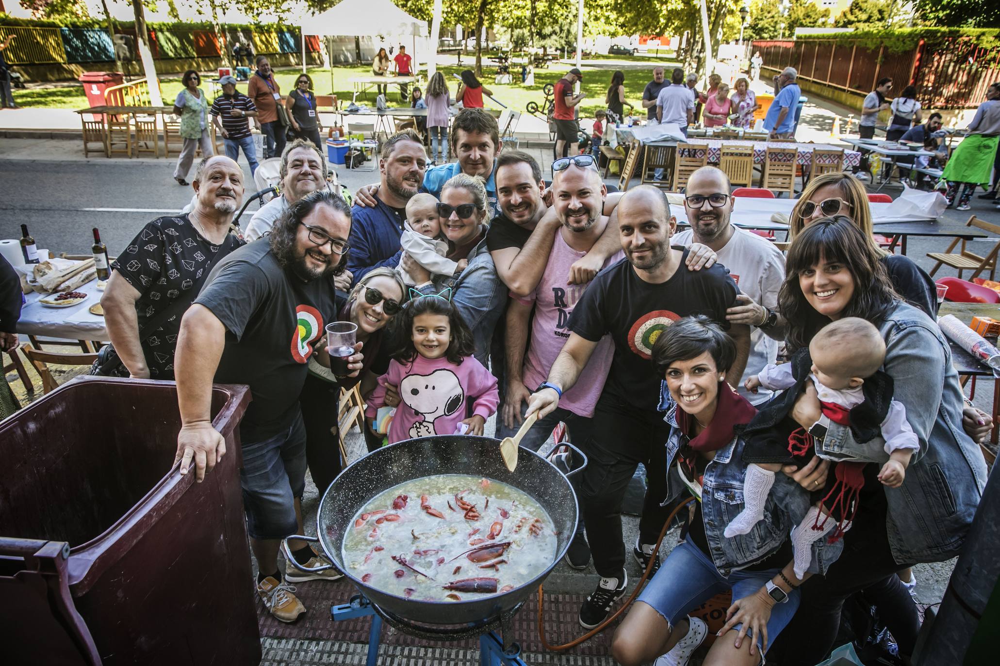 Logroño celebra el Concurso de Paellas de San Mateo