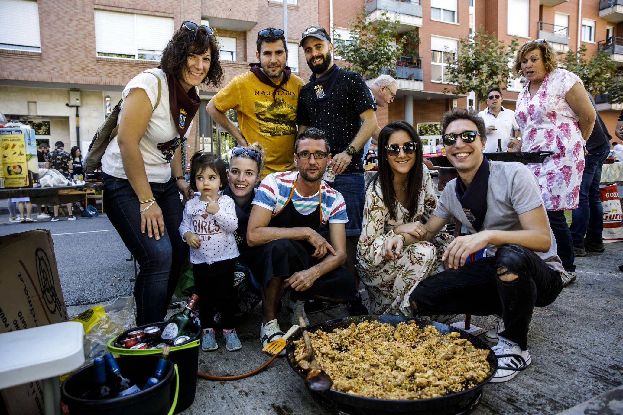 Logroño celebra el Concurso de Paellas de San Mateo