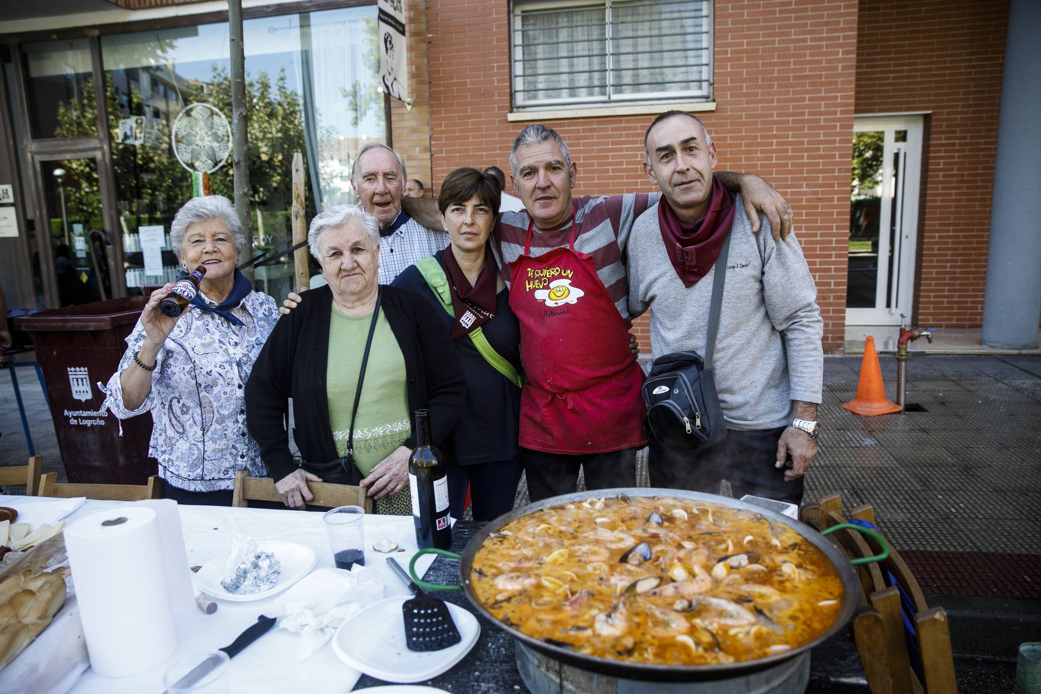 Logroño celebra el Concurso de Paellas de San Mateo