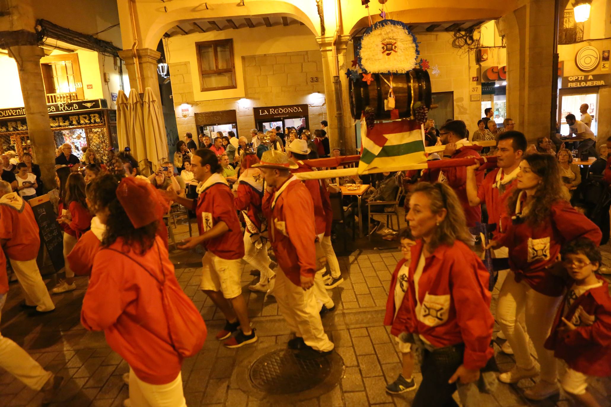 El Ayuntamiento de Logroño ha decidido no quemar la cuba en el final de las fiestas de San Mateo