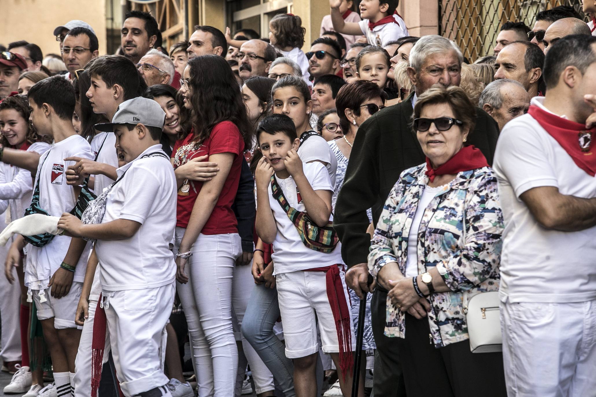 Arnedo disfruta con una nueva representación del robo de los santos en sus fiestas