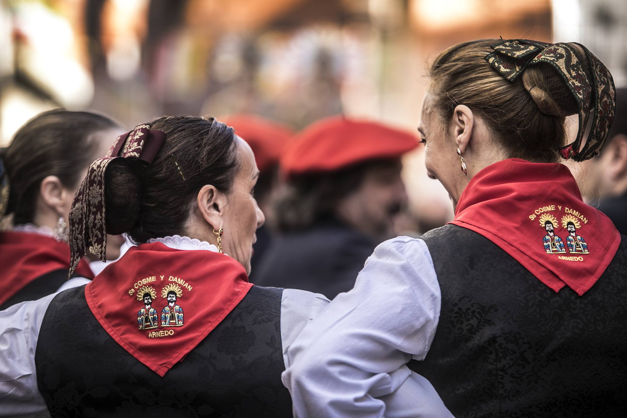 Arnedo disfruta con una nueva representación del robo de los santos en sus fiestas