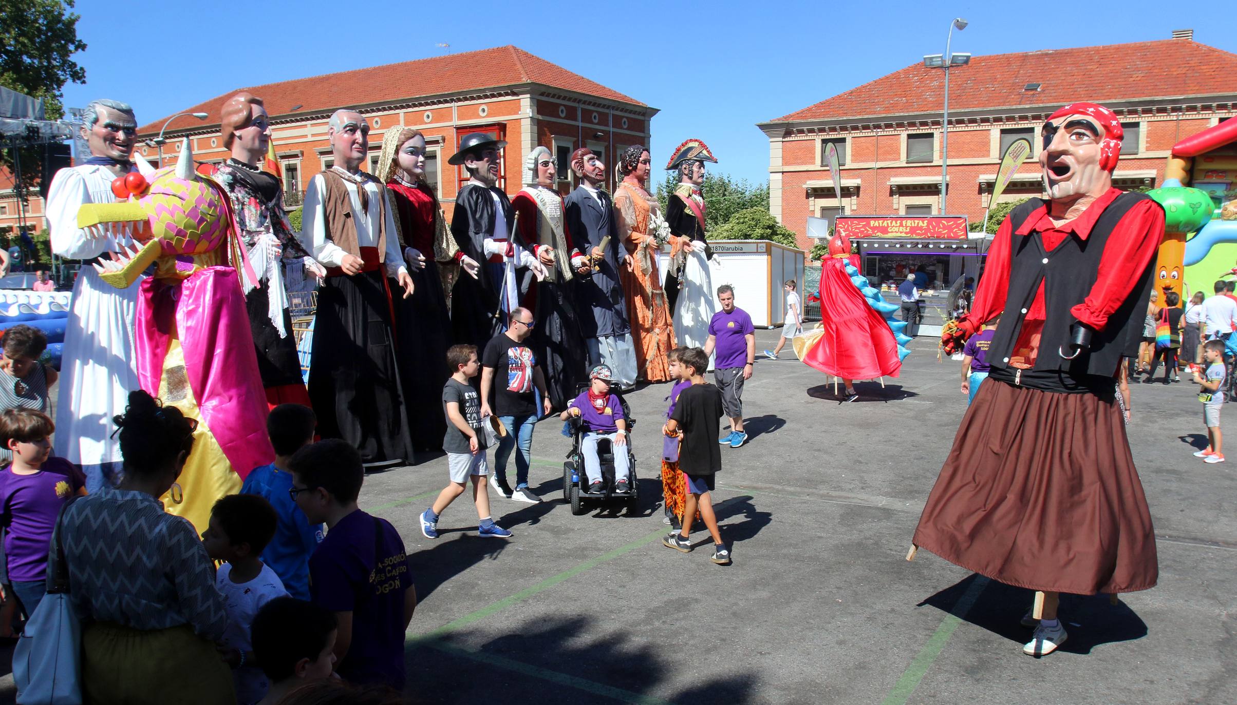 Logroño ha vivido una intensa jornada sábado. 