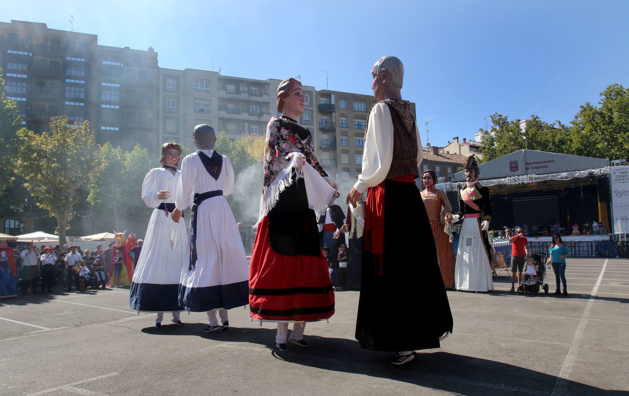 Logroño ha vivido una intensa jornada sábado. 