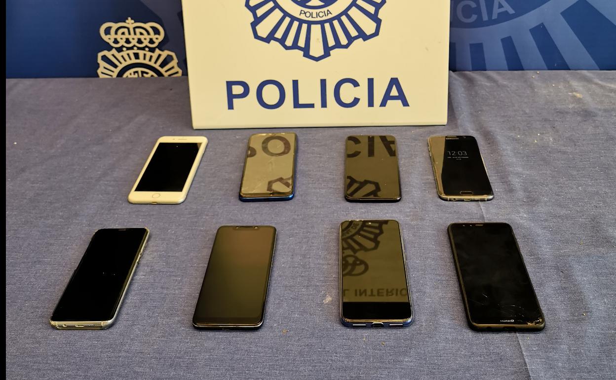 Detenido por robar móviles en San Mateo en Logroño