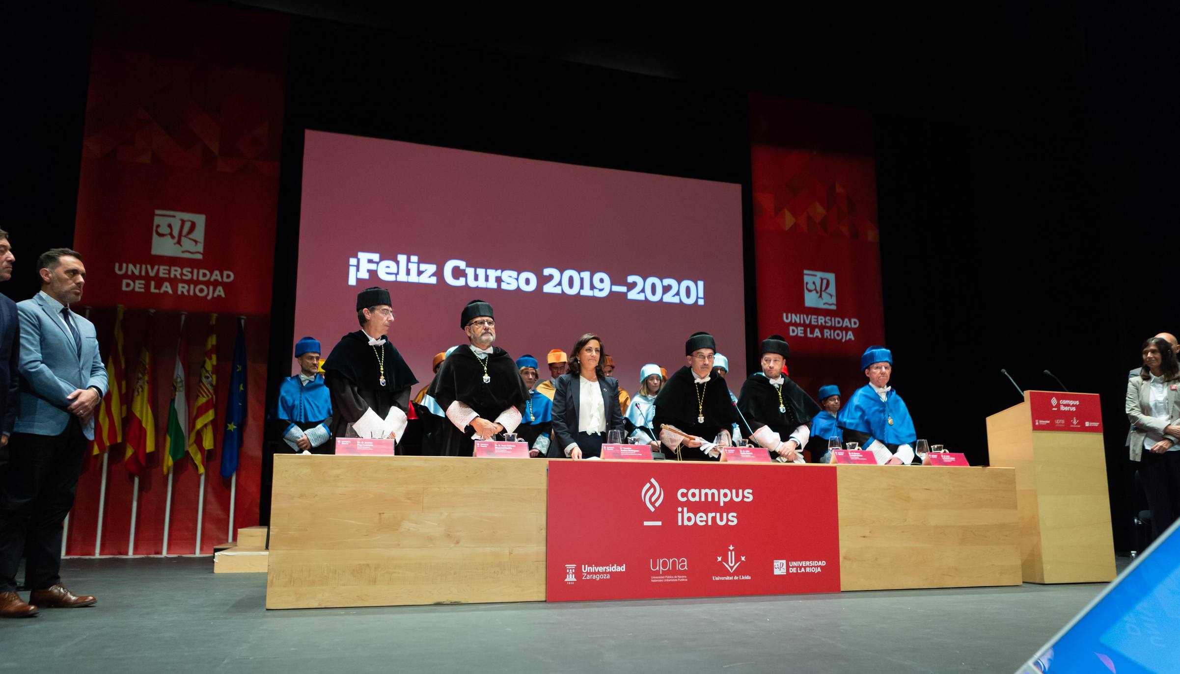 Apertura oficial del curso 2019-2020 de la Universidad de La Rioja