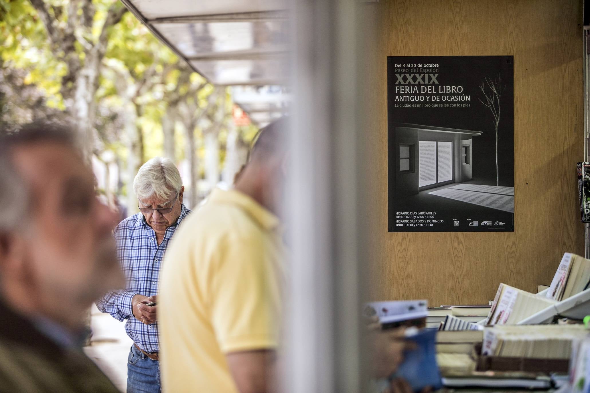 Abierta la 39ª Feria del Libro Antiguo y de Ocasión en Logroño