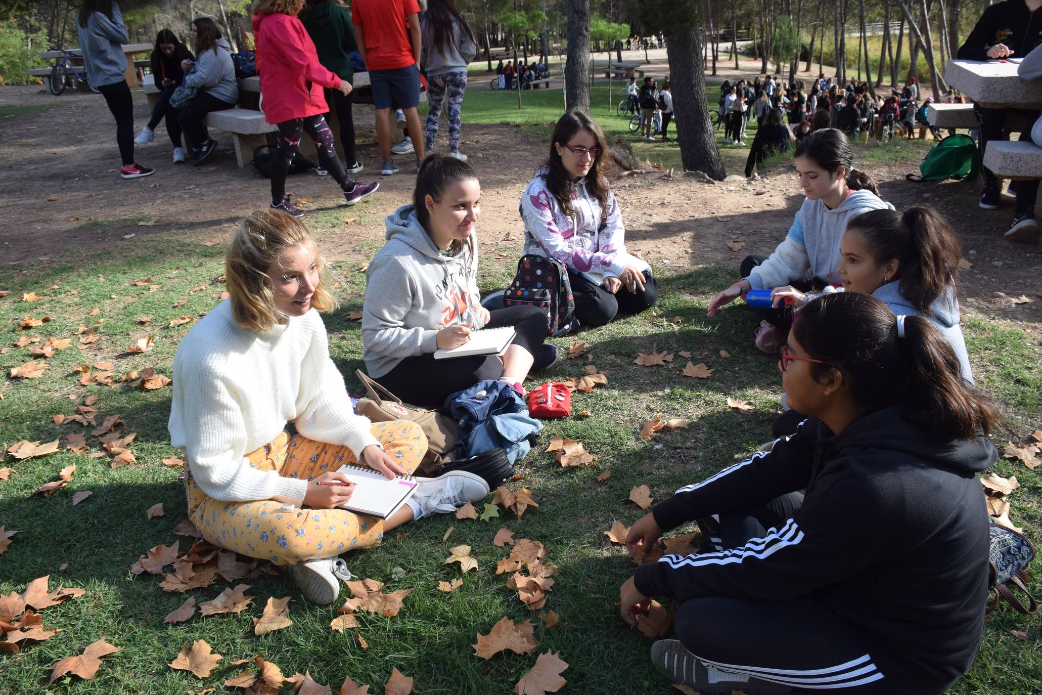 Talleres del IES Batalla de Clavijo en La Grajera