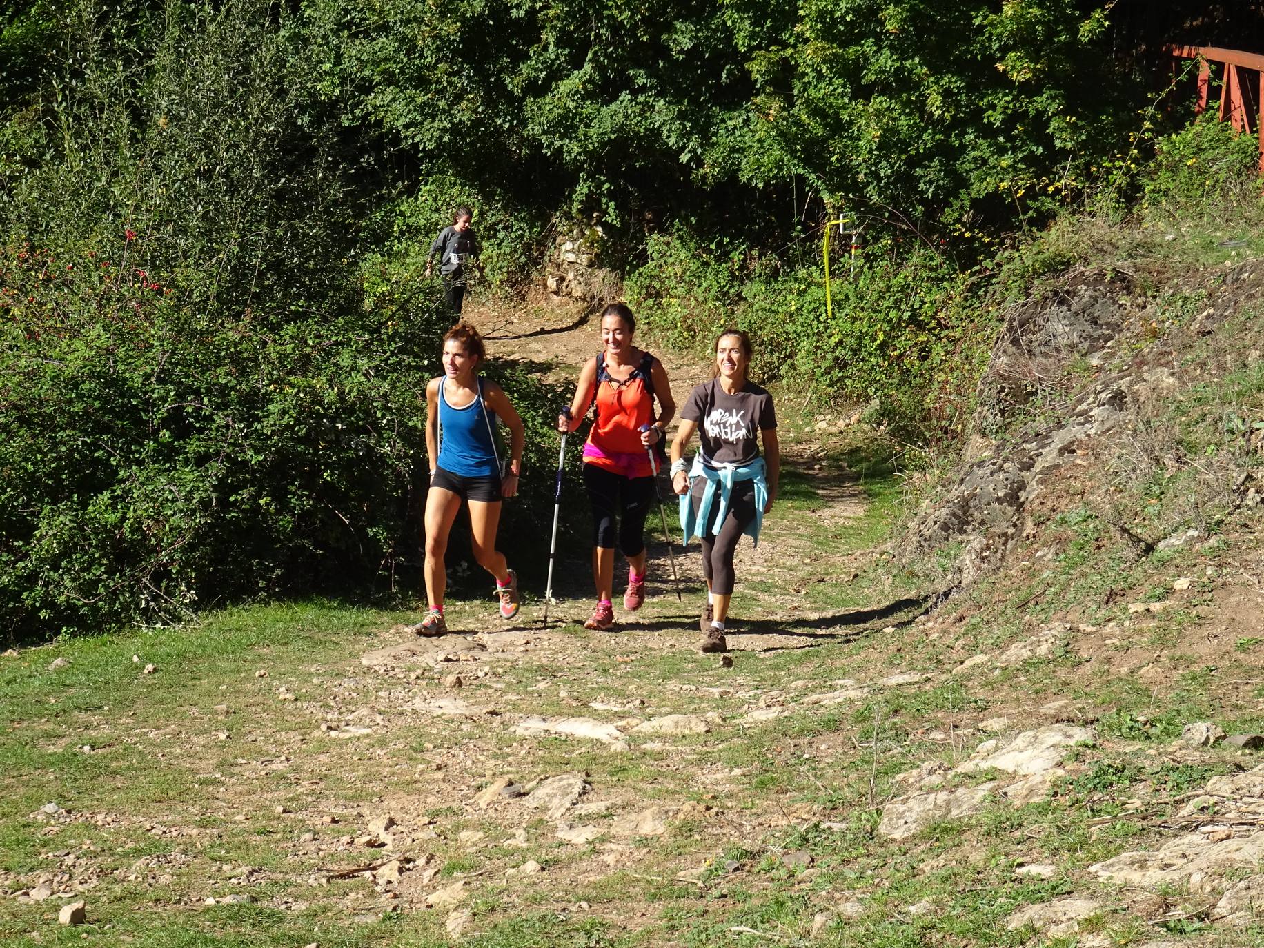 Marcha 'Caminando, ¡por la vida! celebrada en Ezcaray