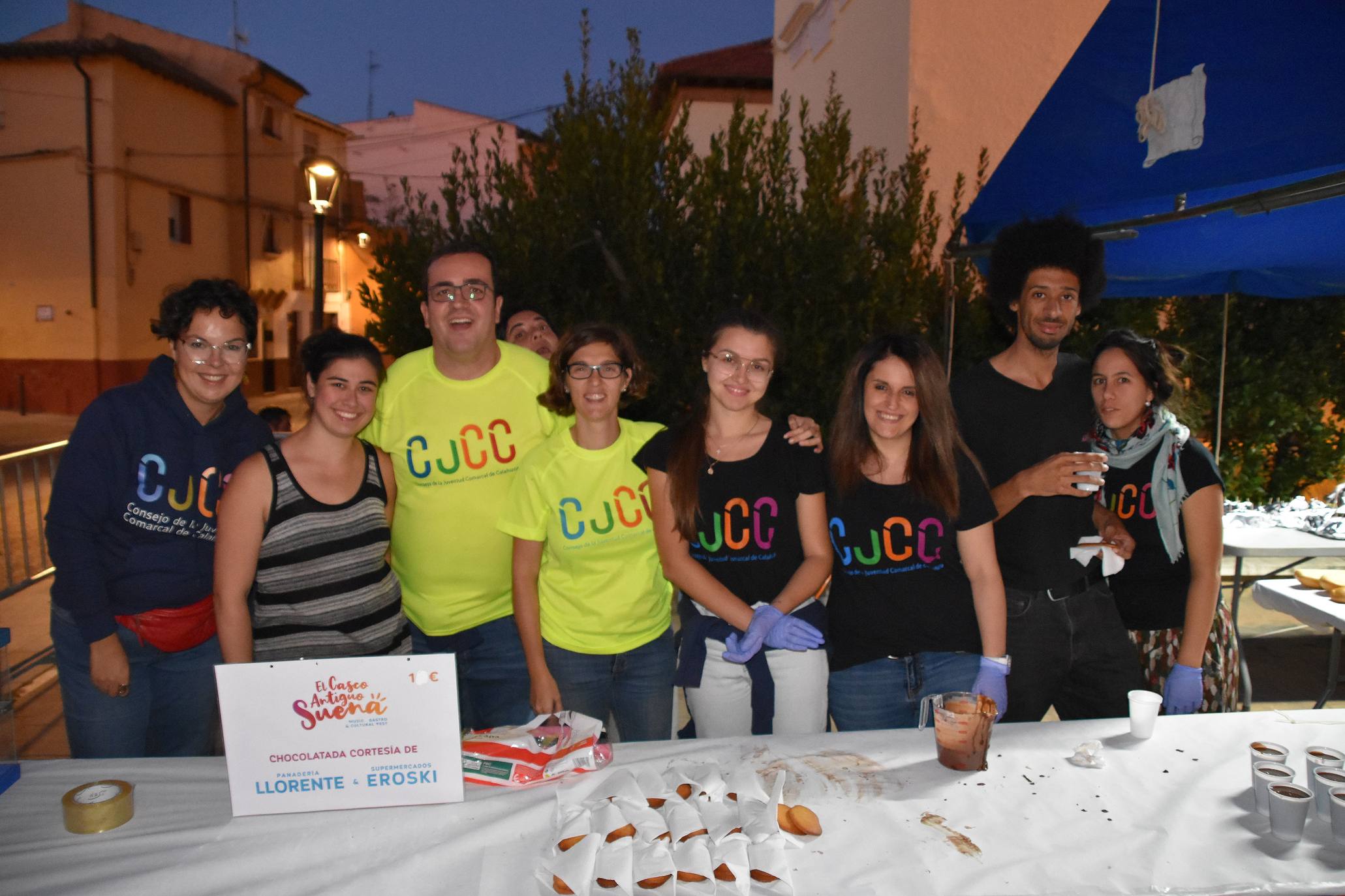 La música suena en el casco antiguo de Calahorra