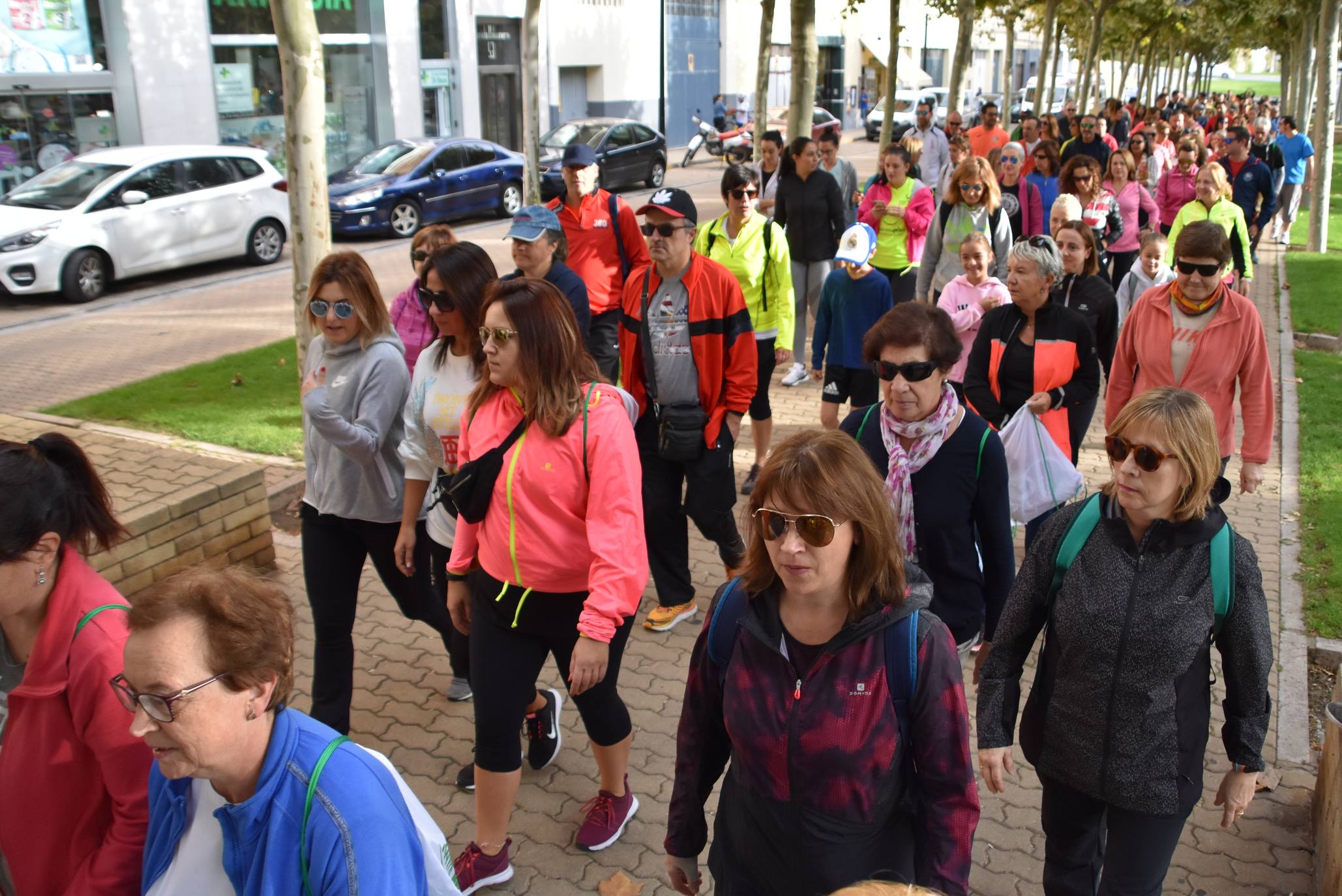 Marcha de la AECC de Calahorra contra el cáncer