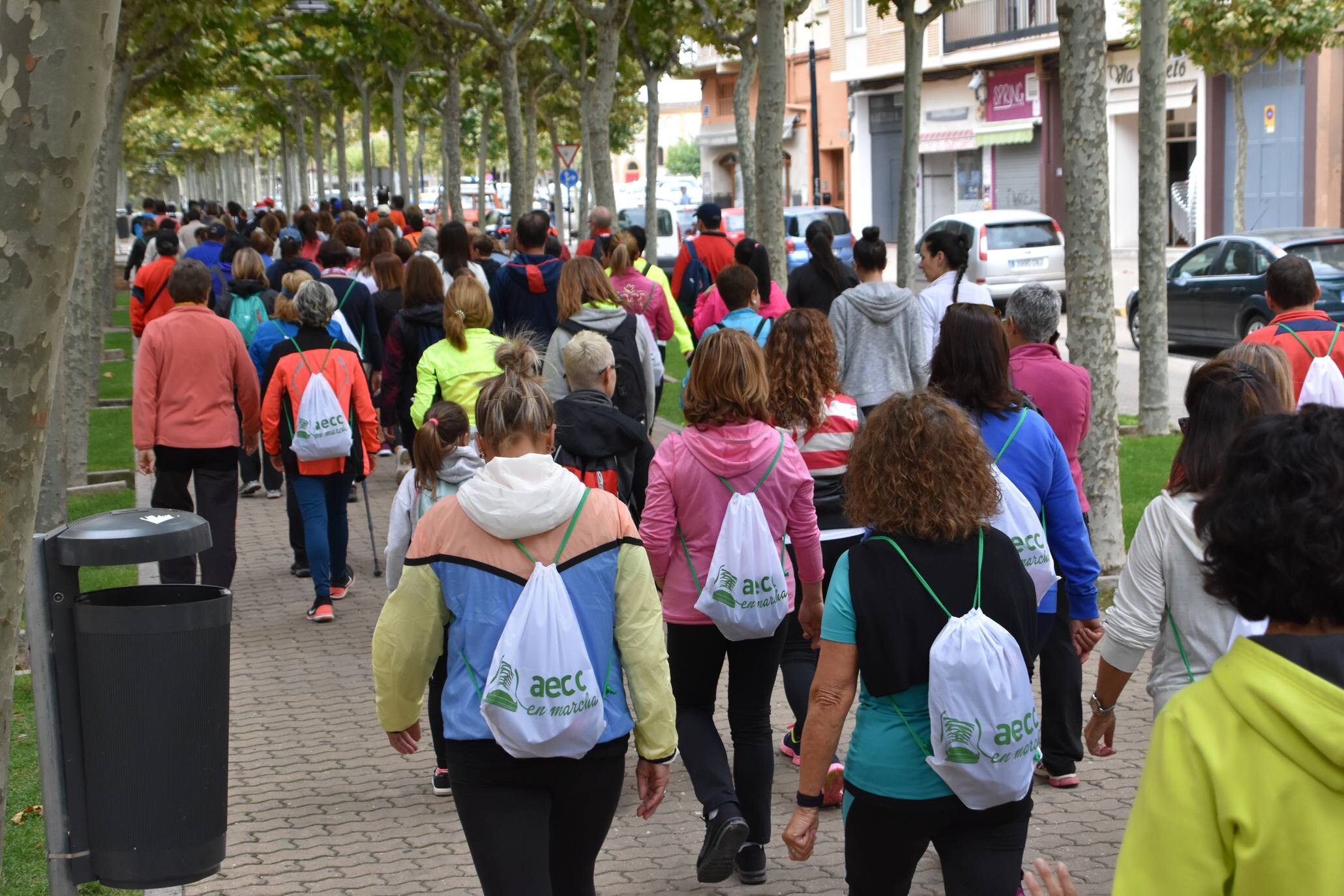 Marcha de la AECC de Calahorra contra el cáncer