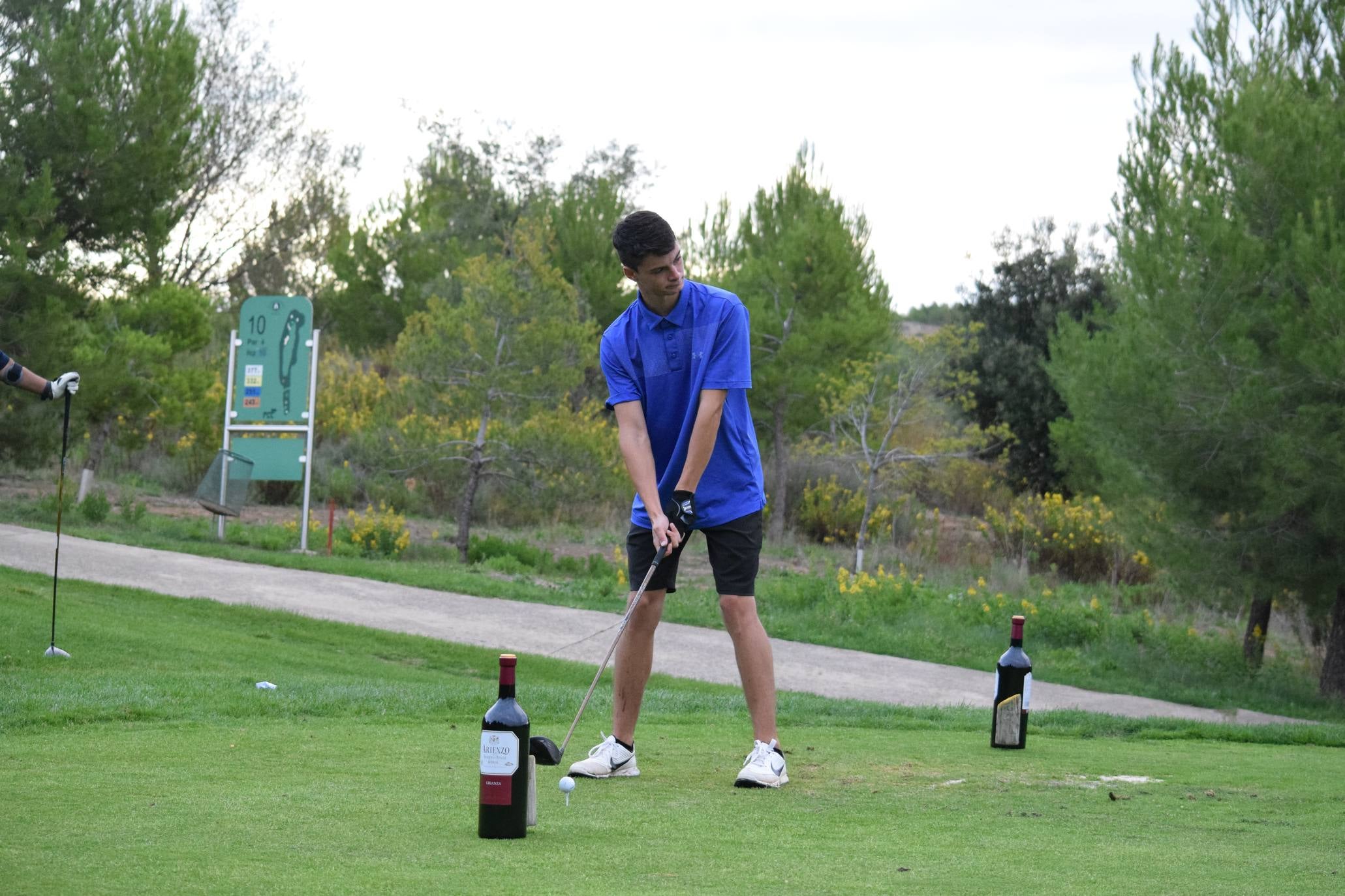 Jornada de juego del Torneo Marqués de Riscal, de la Liga de Golf y Vino, de lomejordelvinoderioja.com.
