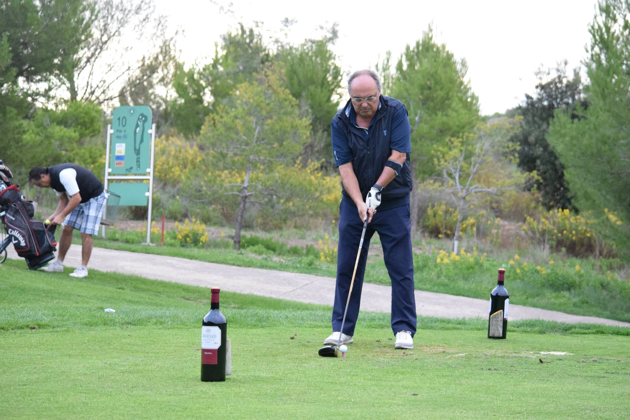 Jornada de juego del Torneo Marqués de Riscal, de la Liga de Golf y Vino, de lomejordelvinoderioja.com.