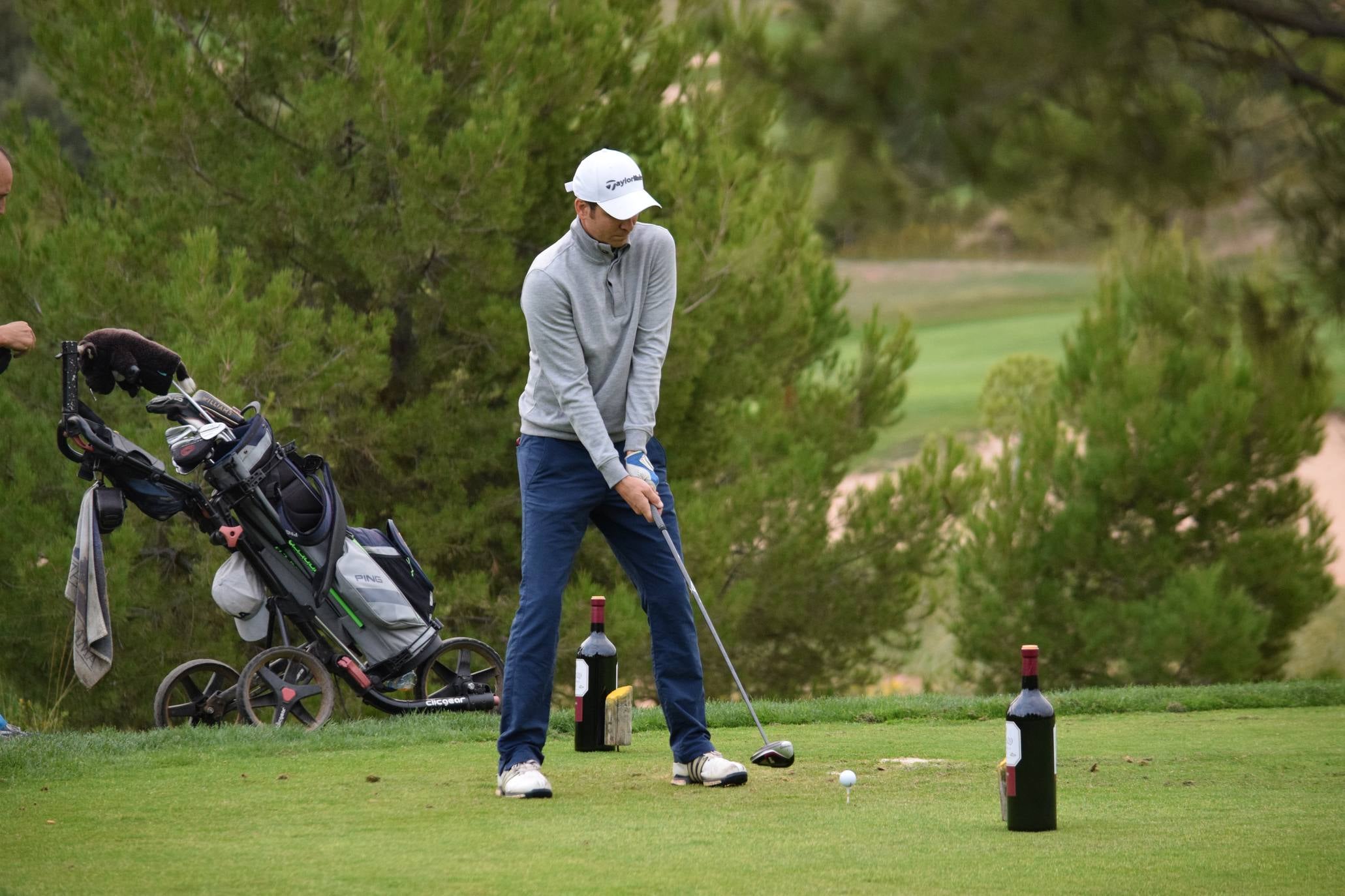 Jornada de juego del Torneo Marqués de Riscal, de la Liga de Golf y Vino, de lomejordelvinoderioja.com.