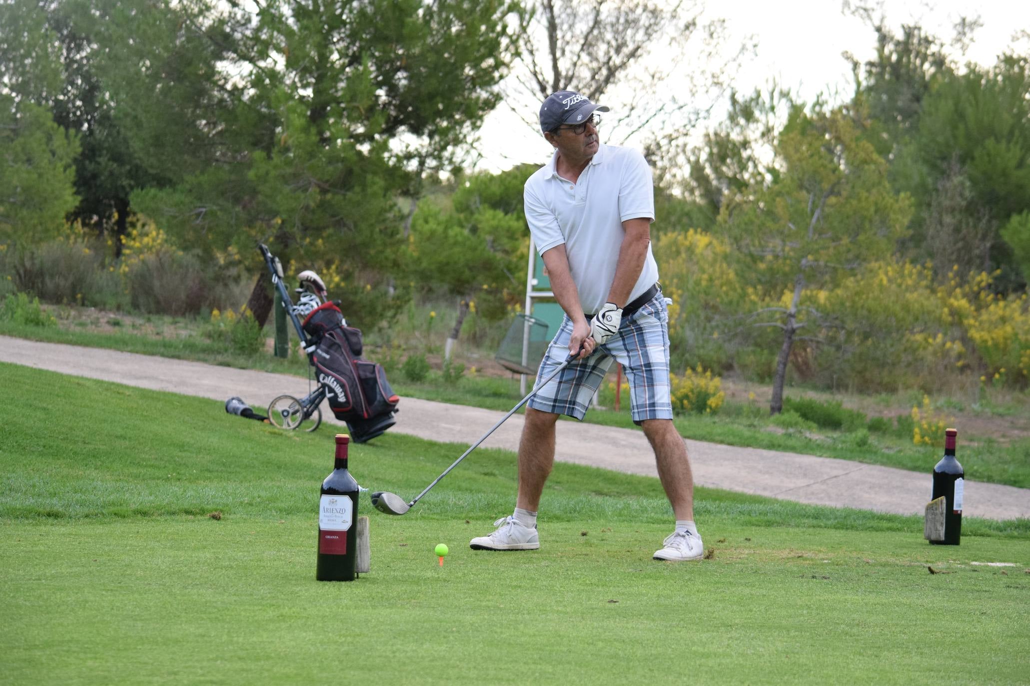 Jornada de juego del Torneo Marqués de Riscal, de la Liga de Golf y Vino, de lomejordelvinoderioja.com.