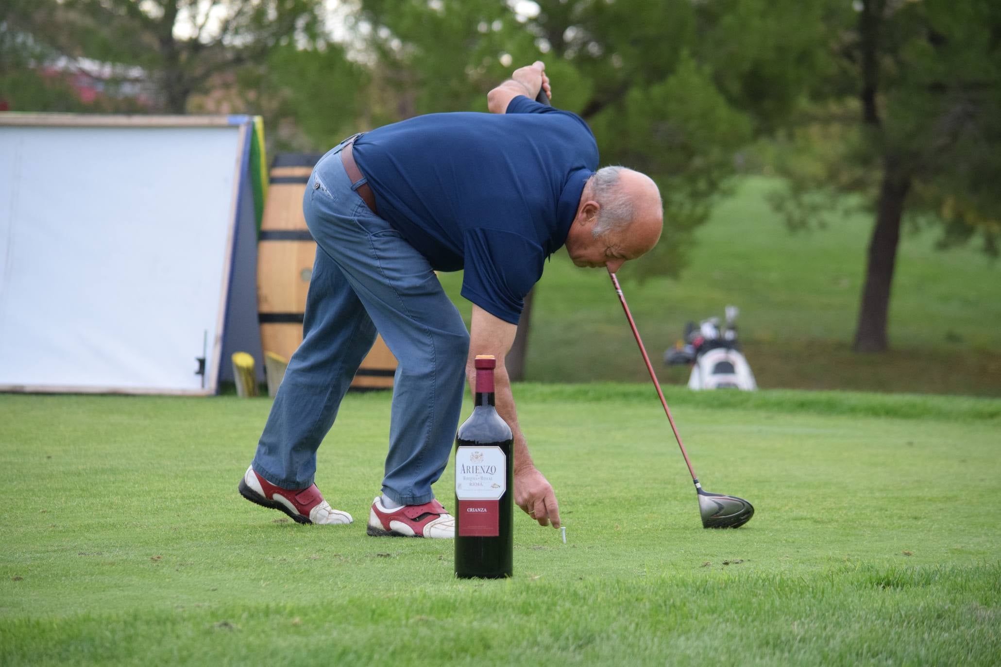 Jornada de juego del Torneo Marqués de Riscal, de la Liga de Golf y Vino, de lomejordelvinoderioja.com.