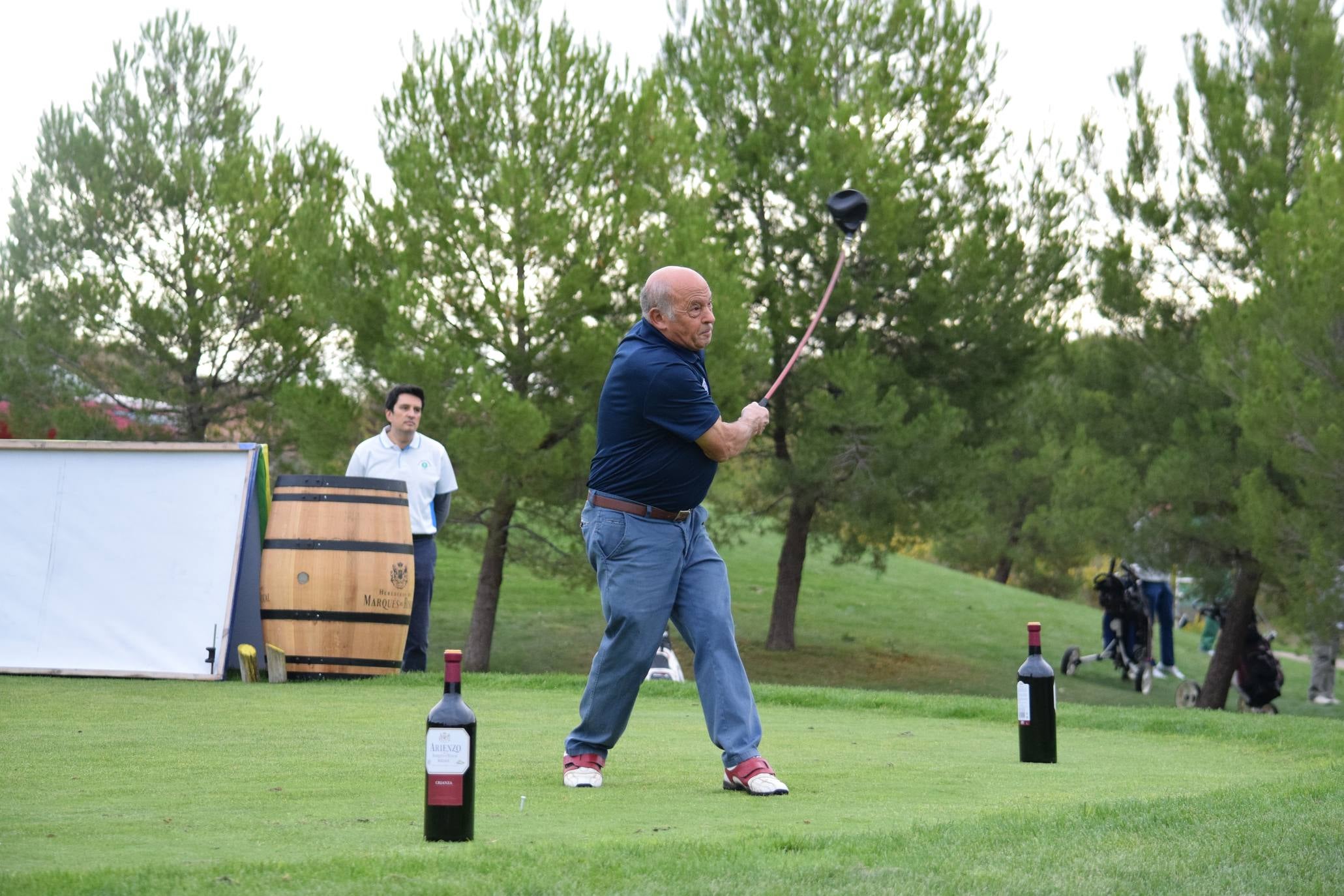 Jornada de juego del Torneo Marqués de Riscal, de la Liga de Golf y Vino, de lomejordelvinoderioja.com.