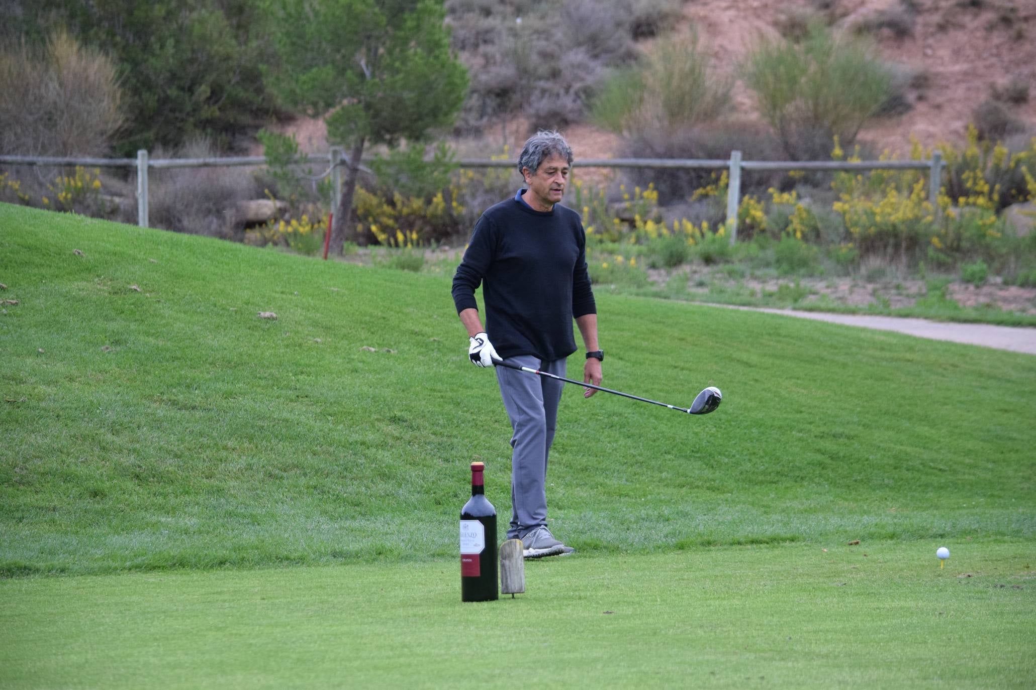 Jornada de juego del Torneo Marqués de Riscal, de la Liga de Golf y Vino, de lomejordelvinoderioja.com.