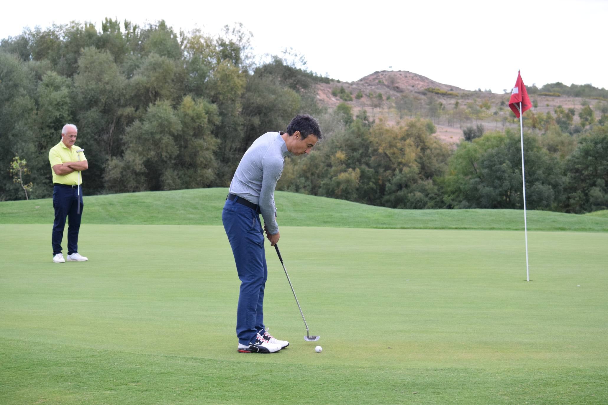 Jornada de juego del Torneo Marqués de Riscal, de la Liga de Golf y Vino, de lomejordelvinoderioja.com.