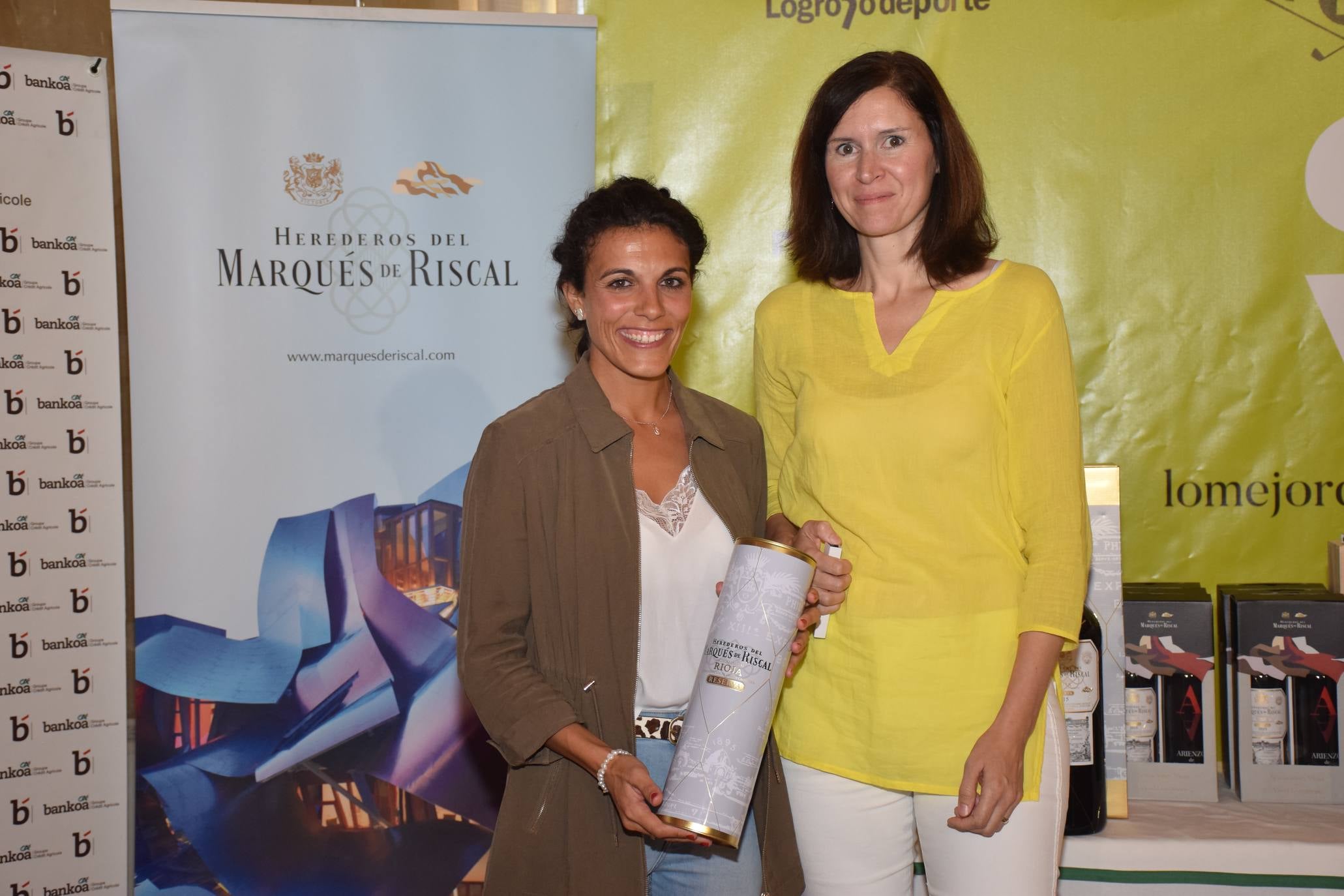 Entrega de premios del Torneo Marqués de Riscal, de la Liga de Golf y Vino de lomejordelvinoderioja.com. 