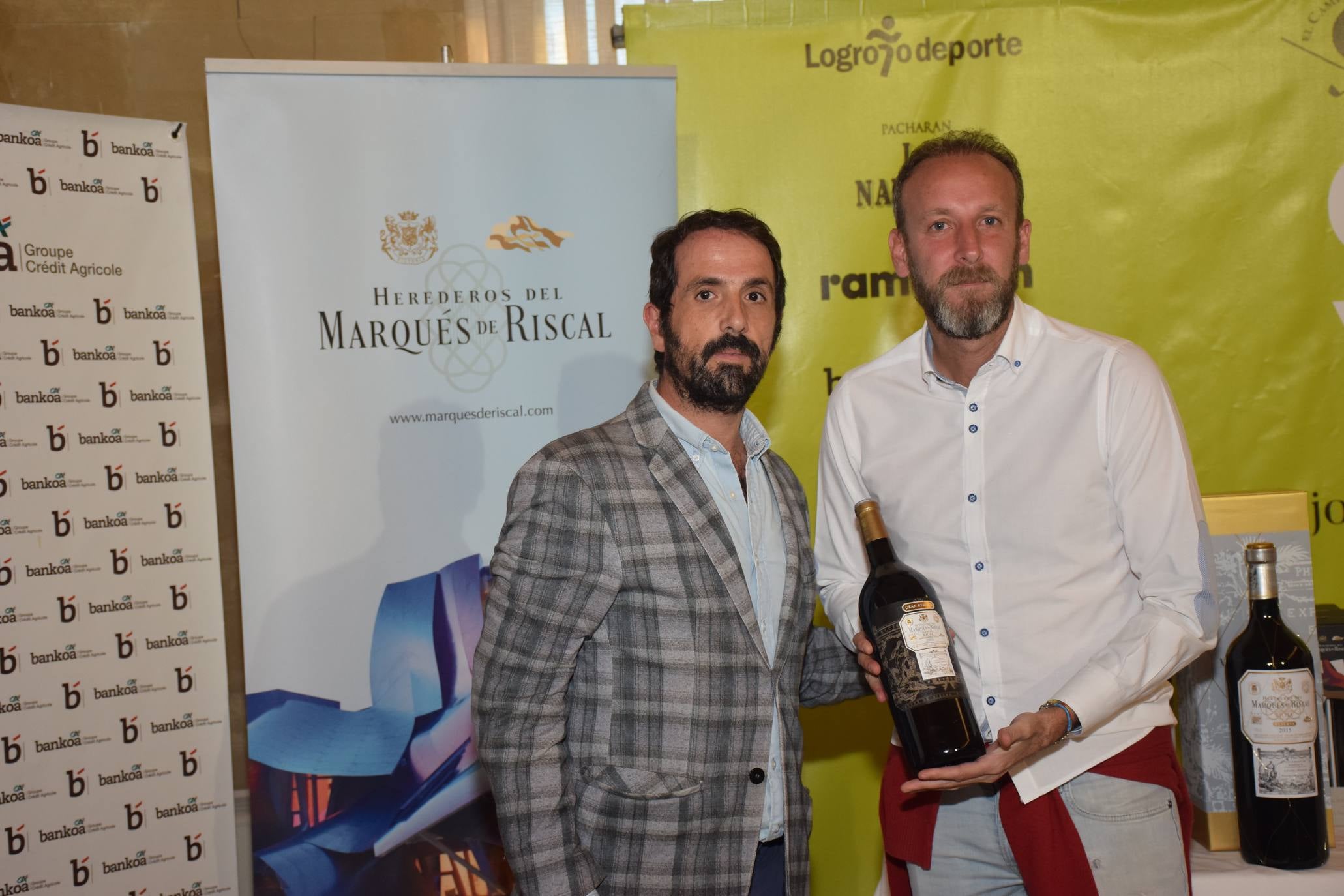 Entrega de premios del Torneo Marqués de Riscal, de la Liga de Golf y Vino de lomejordelvinoderioja.com. 