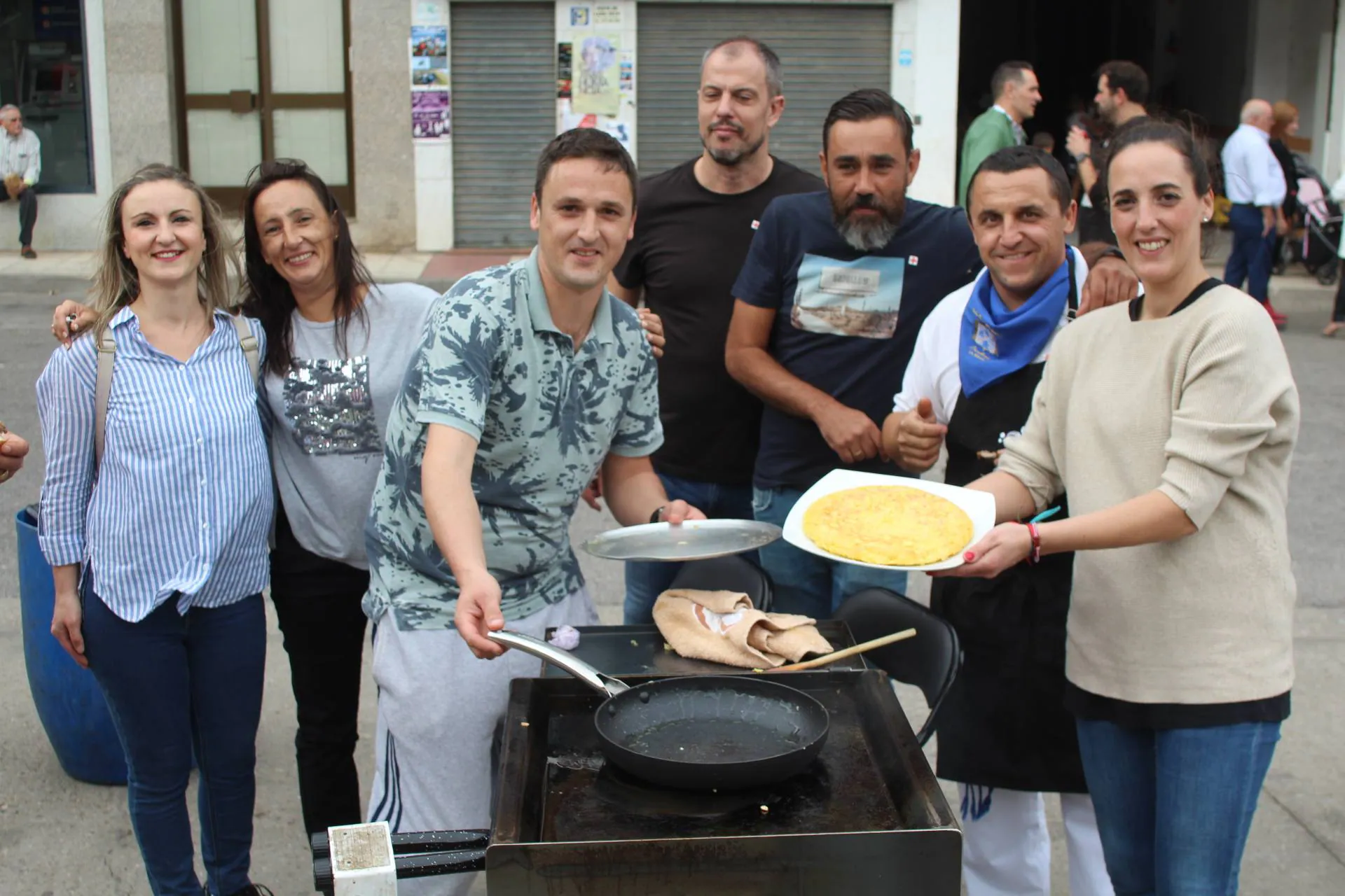 Entre los actos de la jornada ha destacado el Concurso de Tortillas de Patata. 