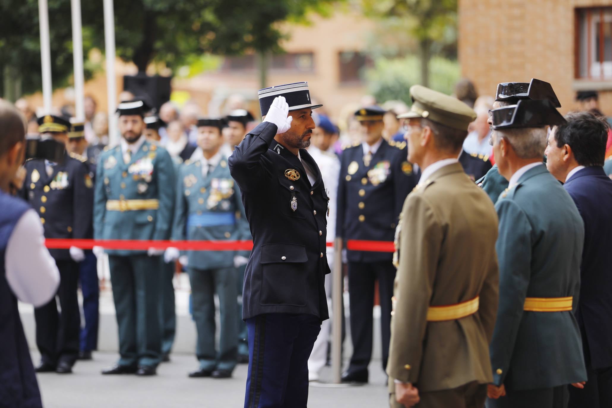 El cuerpo lleva a cabo diferentes actos para celebrar su día