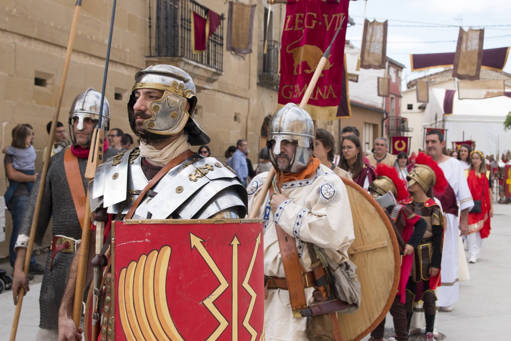 Romanos y berones han puesto el broche a las jornadas.