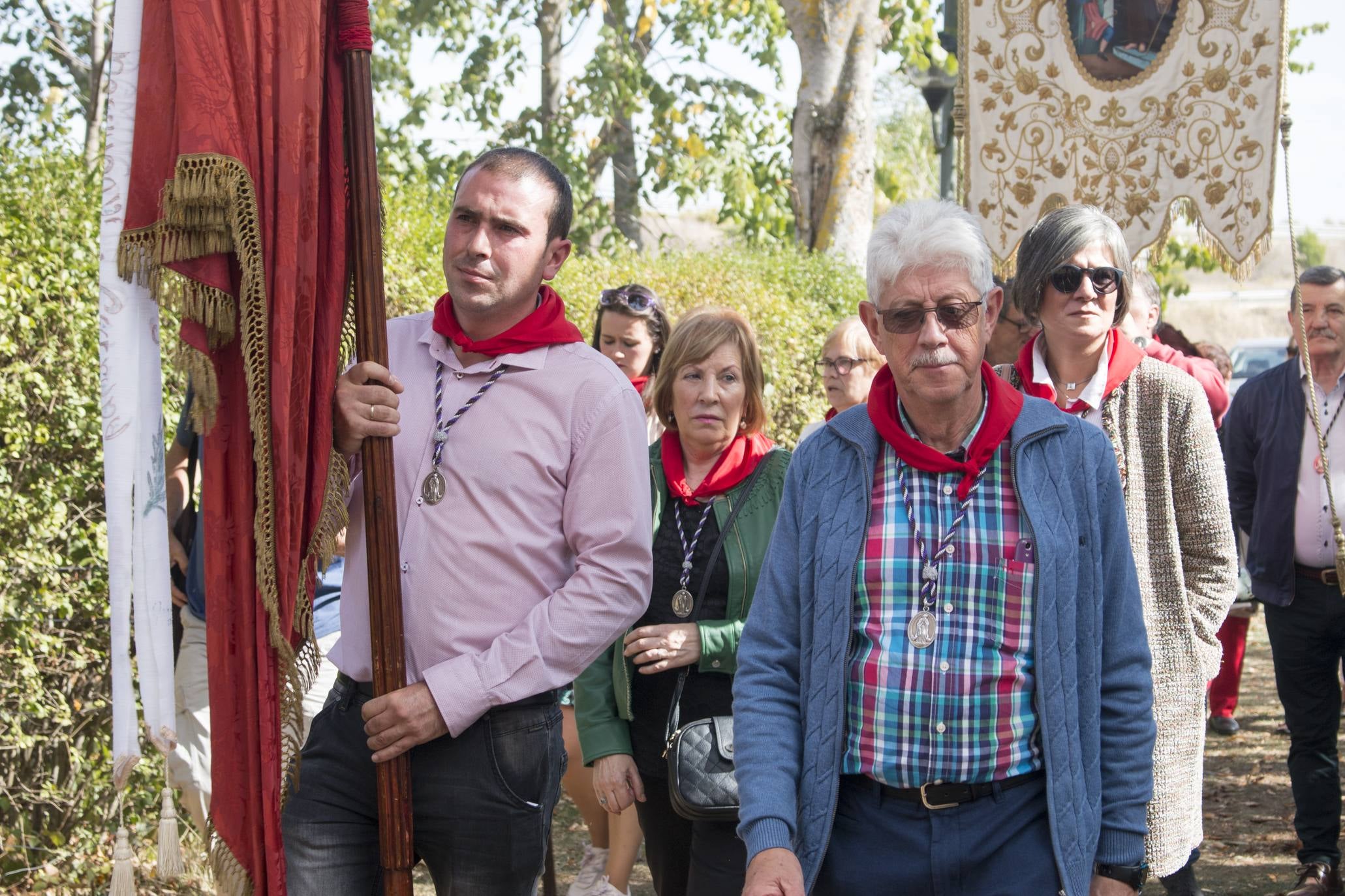 Los calceatenses han recordado hoy el milagro del peregrino ahorcado y del gallo y la gallina.