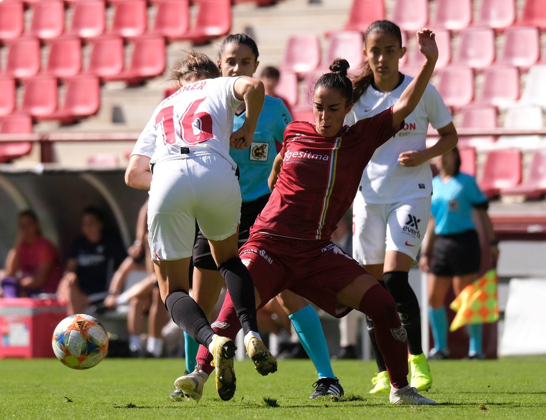 Las riojanas han ganado a las andaluzas con un gol de Jade en el tramo final. 