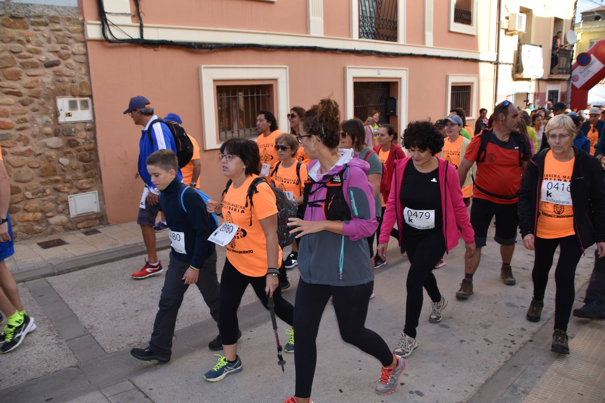 En total 821 hubo participantes entre las tres de los cuales la mayor parte, 658 personas, participaron en la marcha de 11.5 kilómetros por un circuito rural