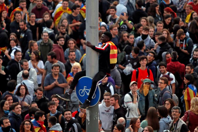 Fotos: Tercera jornada de protestas en Cataluña tras la sentencia del &#039;procés&#039;