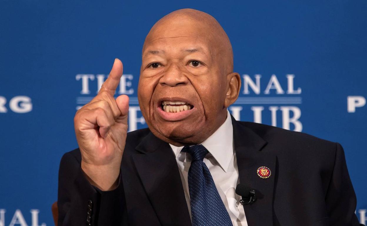 El congresista estadounidense Elijah Cummings.