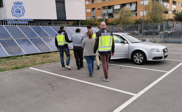 Los dos detenidos por estafas cometidas en Logroño y en Zaragoza