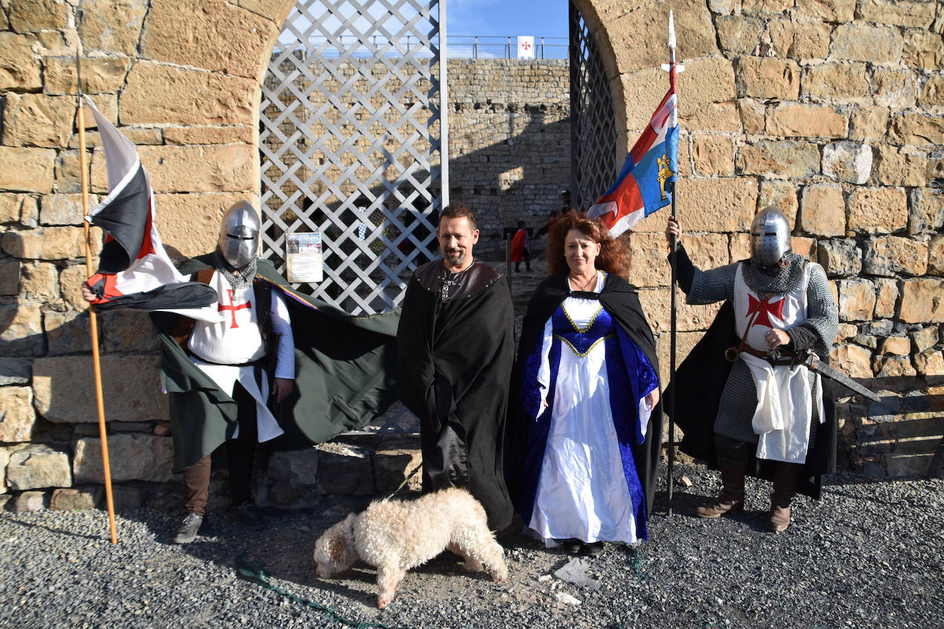 La inauguración de las XIV jornadas de artesanía medieval de Cornago, este sábado, fue un éxito