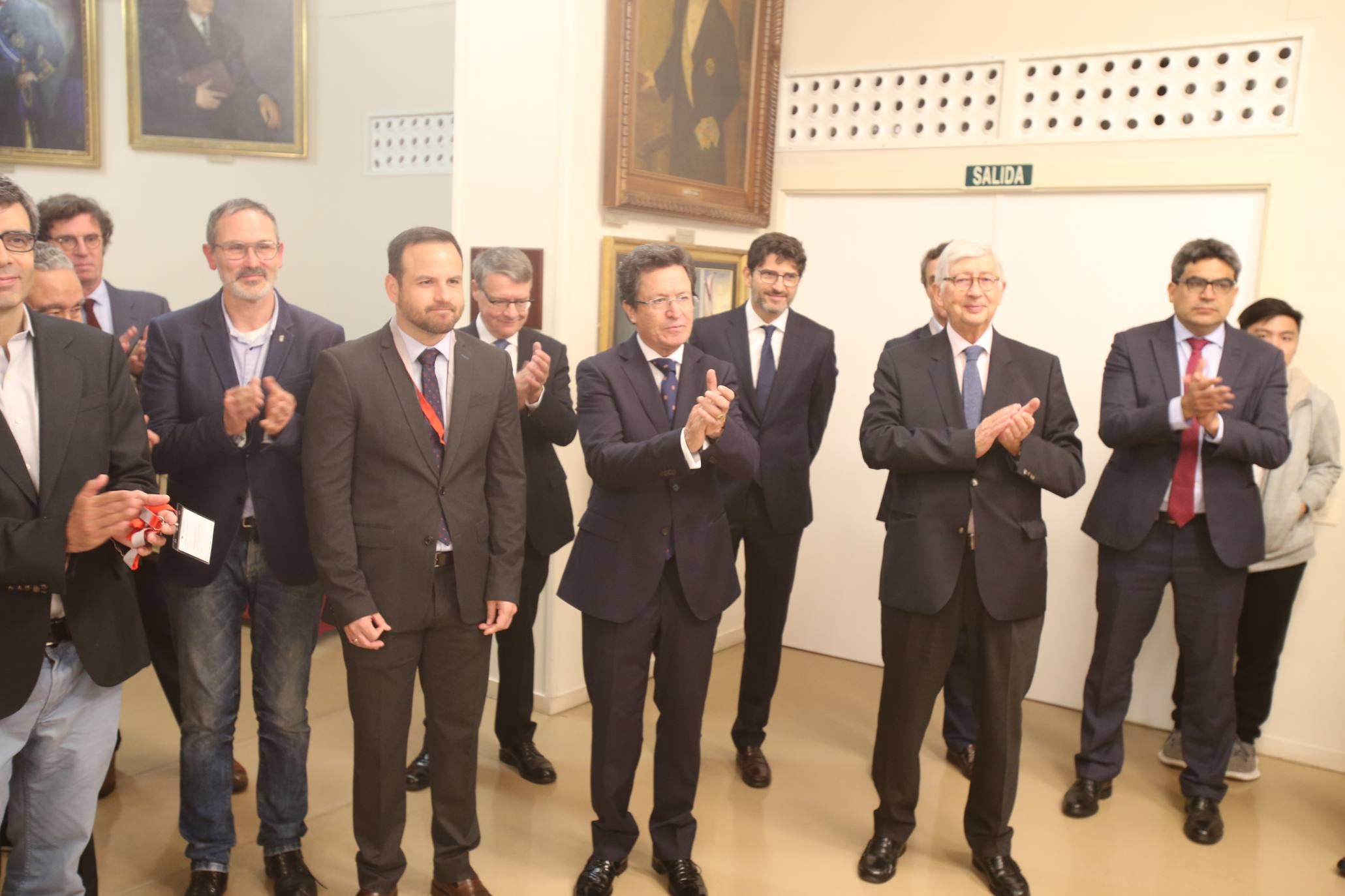 Recepción del alcalde de Logroño a las personalidades de Futuro en Español