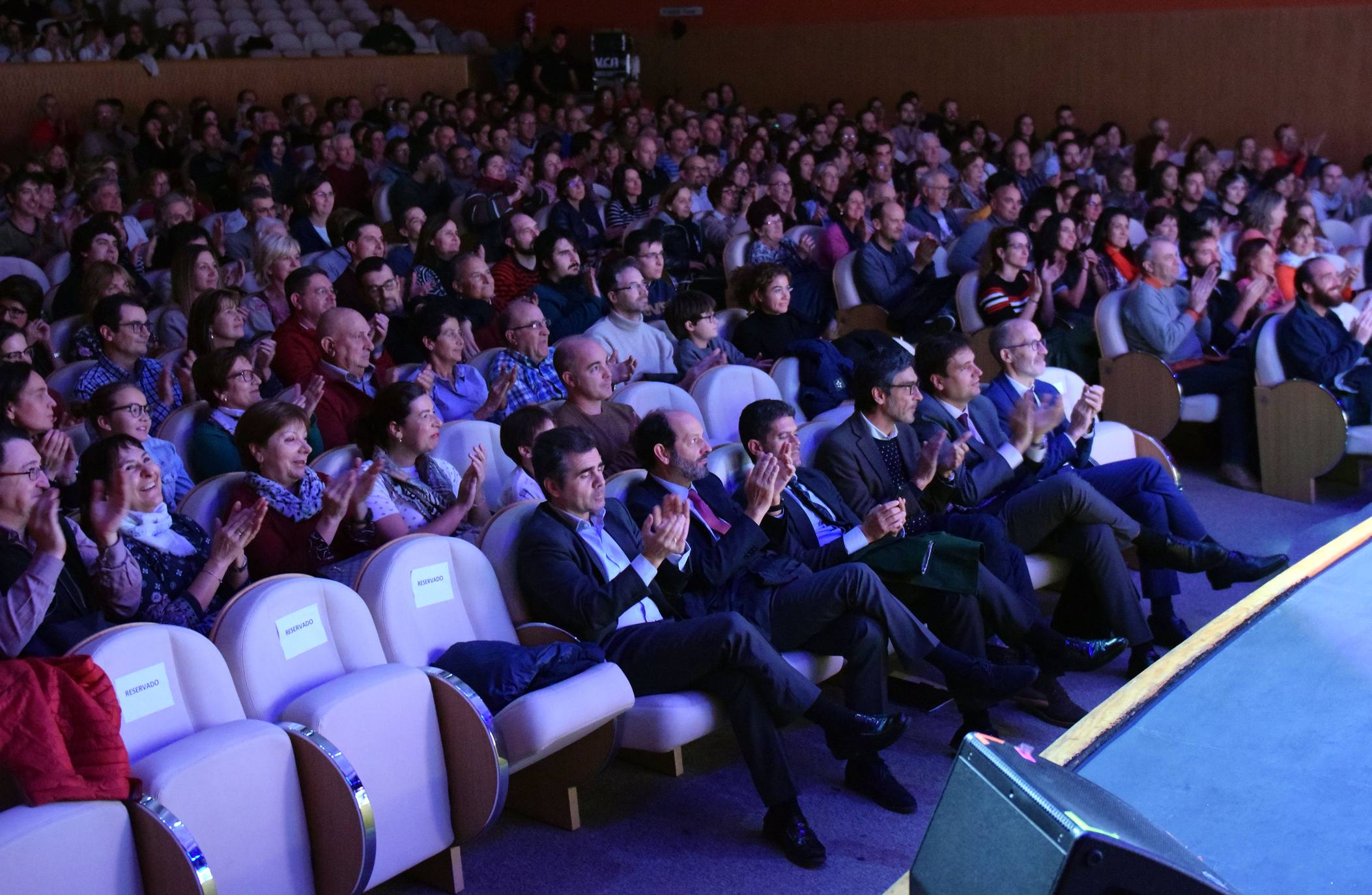 Fotos: Monólogo de Ricardo Moure en las jornadas Futuro en Español