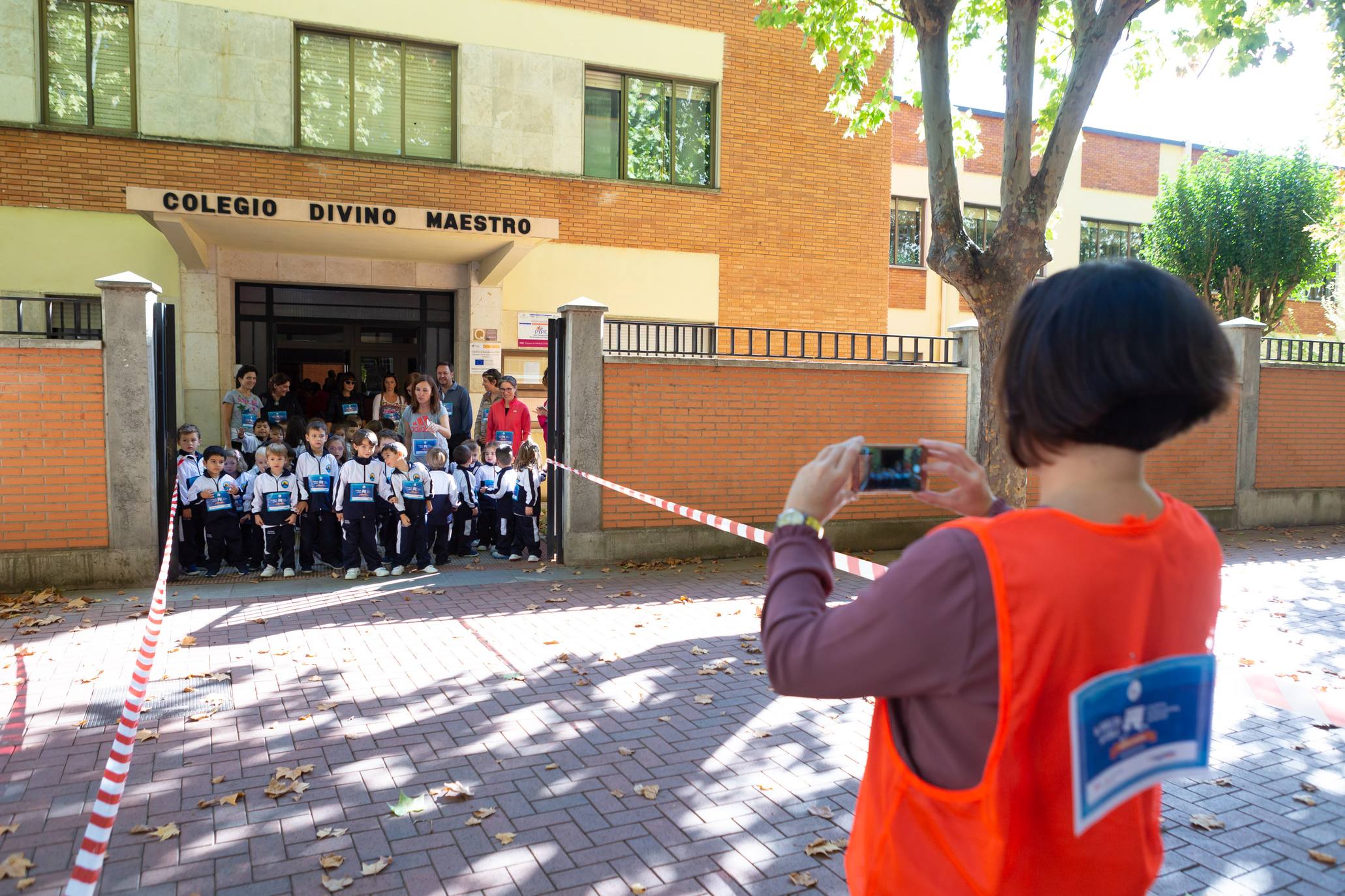 El centro logroñés ha participado en la iniciativa 'La vuelta al cole'