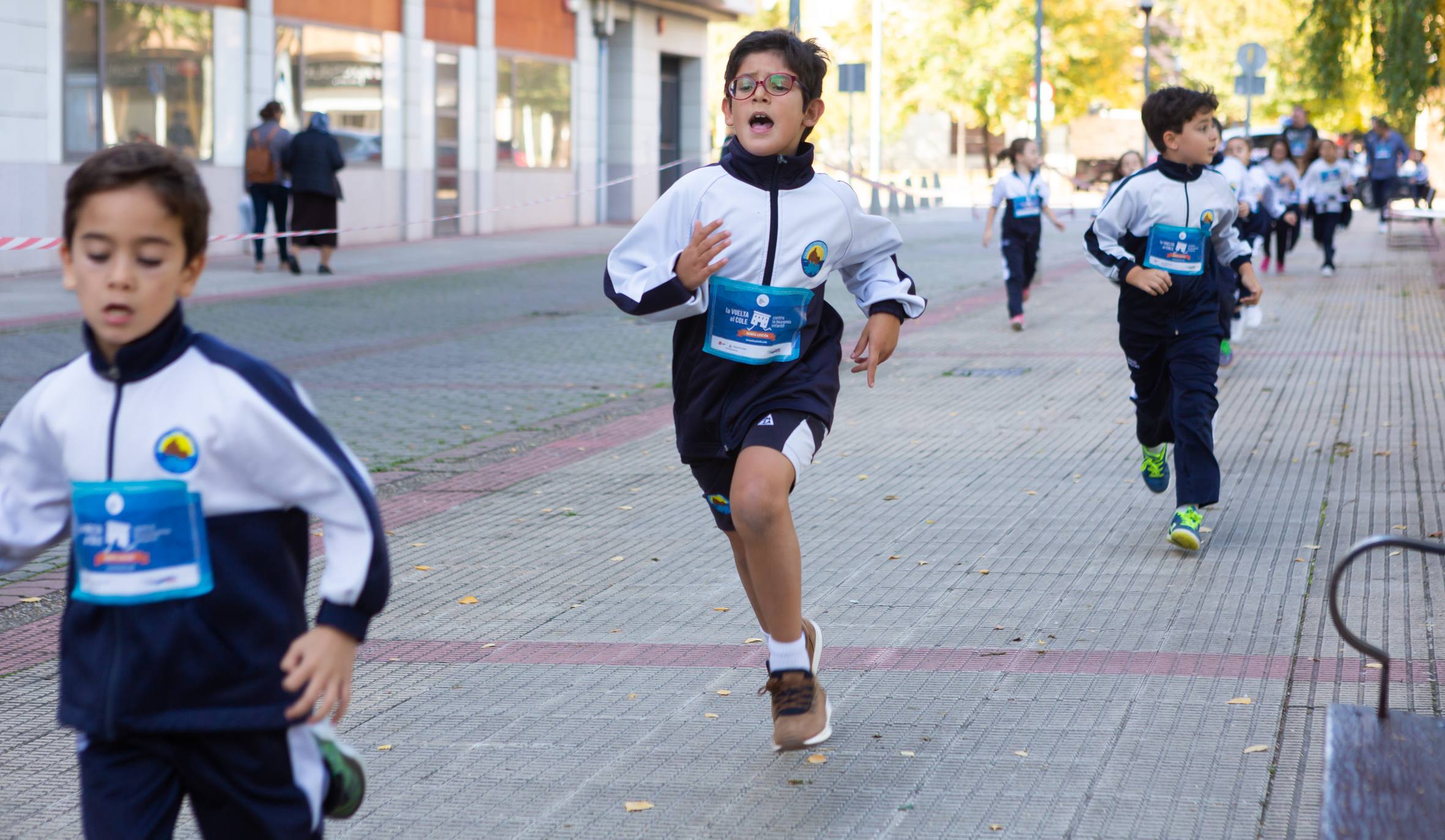 El centro logroñés ha participado en la iniciativa 'La vuelta al cole'