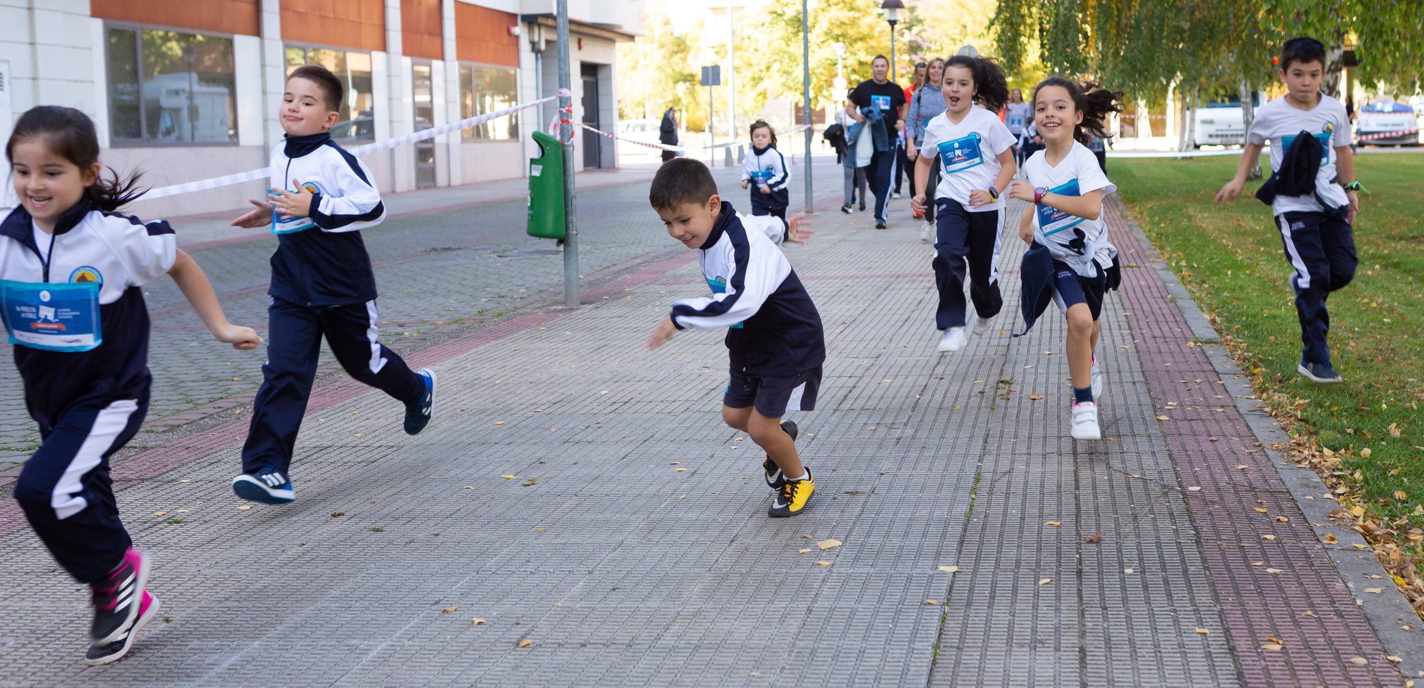 El centro logroñés ha participado en la iniciativa 'La vuelta al cole'