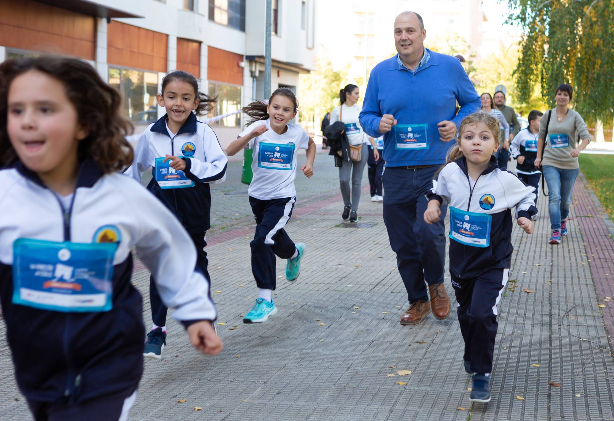 El centro logroñés ha participado en la iniciativa 'La vuelta al cole'