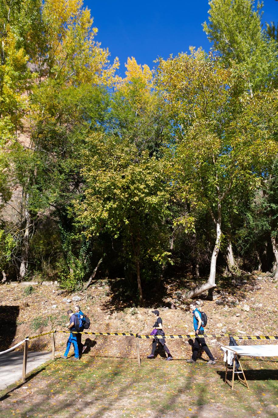 La marcha otoñal ha reunido a 450 senderistas 