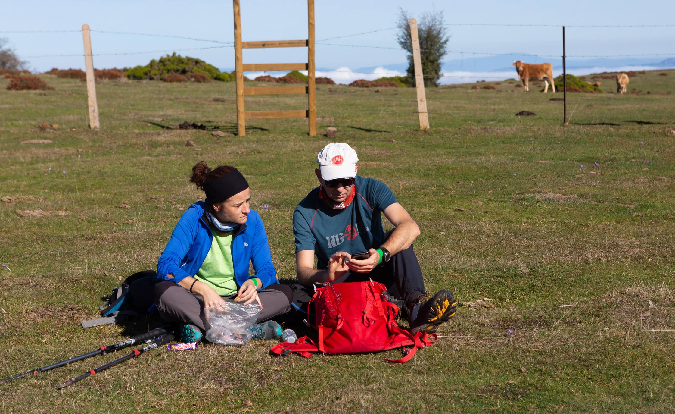 La marcha otoñal ha reunido a 450 senderistas 