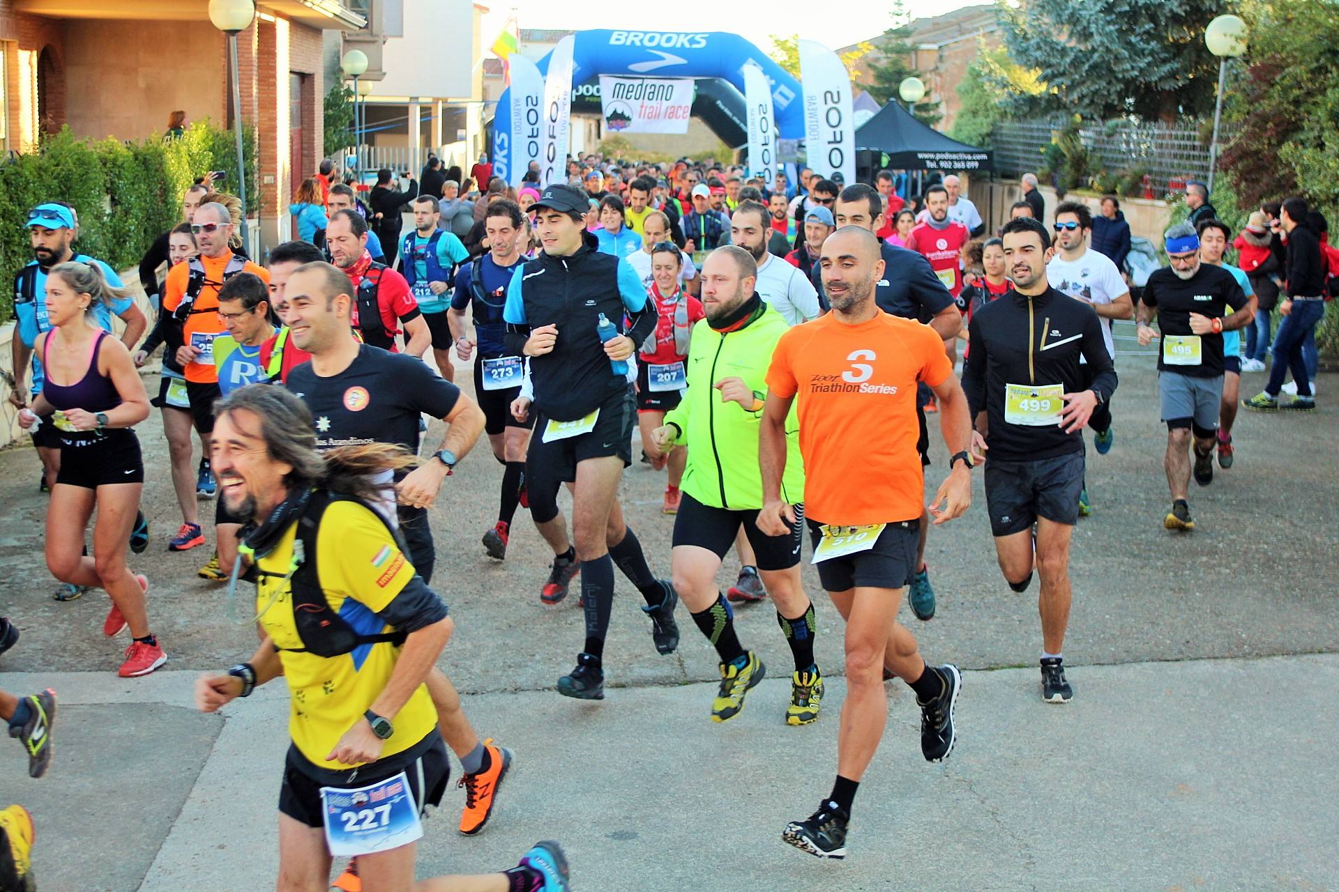 La carrera de montaña por Moncalvillo ha reunido a cerca de 400 inscritos