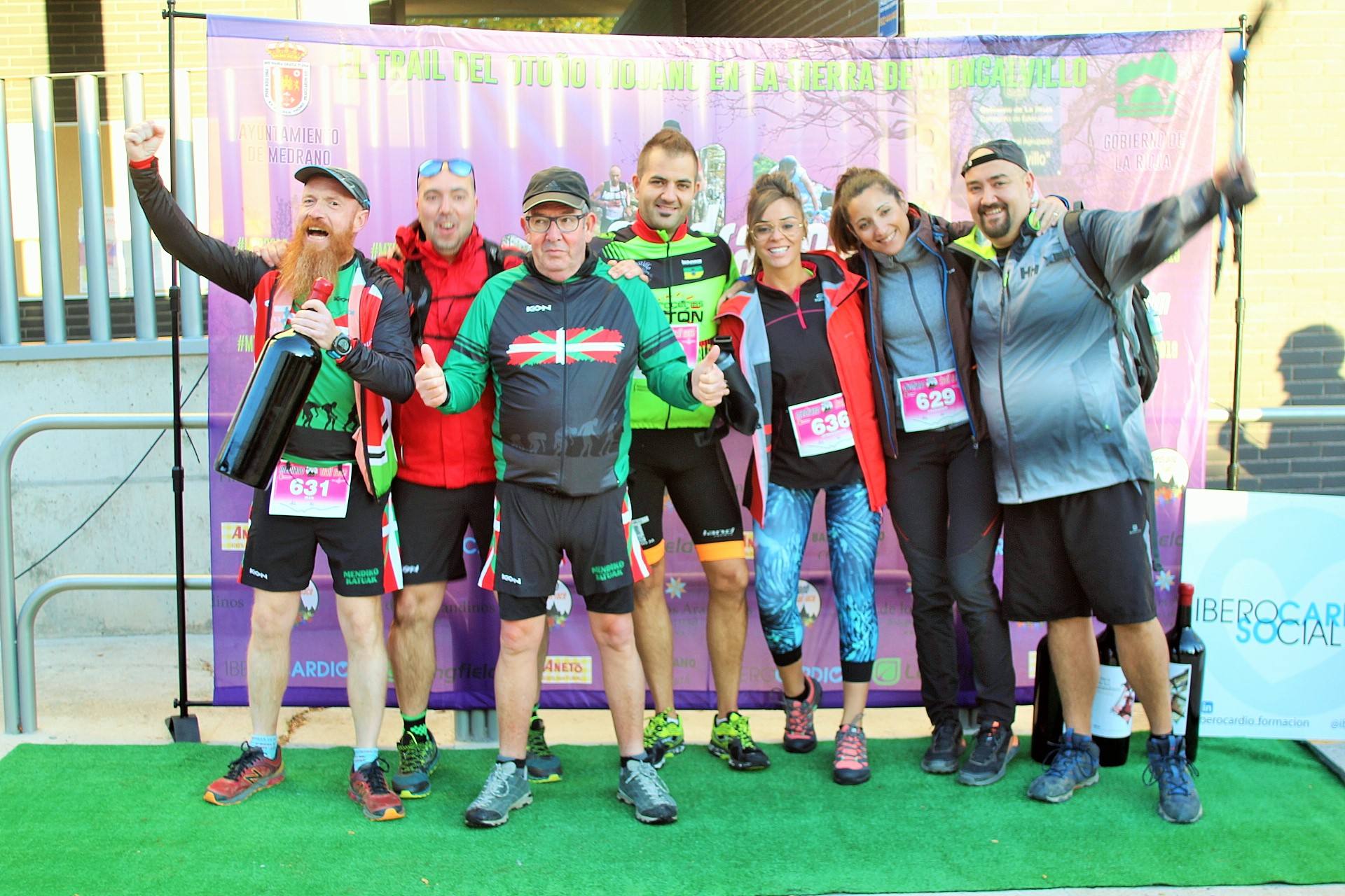 La carrera de montaña por Moncalvillo ha reunido a cerca de 400 inscritos