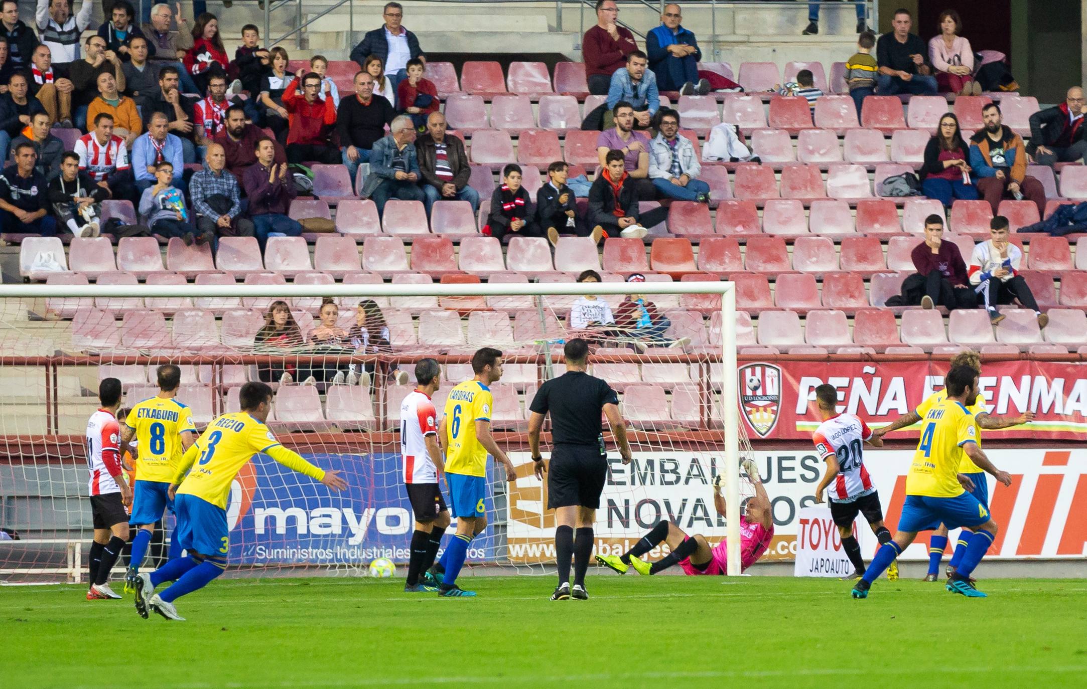 Los blanquirrojos han vencido al Real Unión en Las Gaunas. 