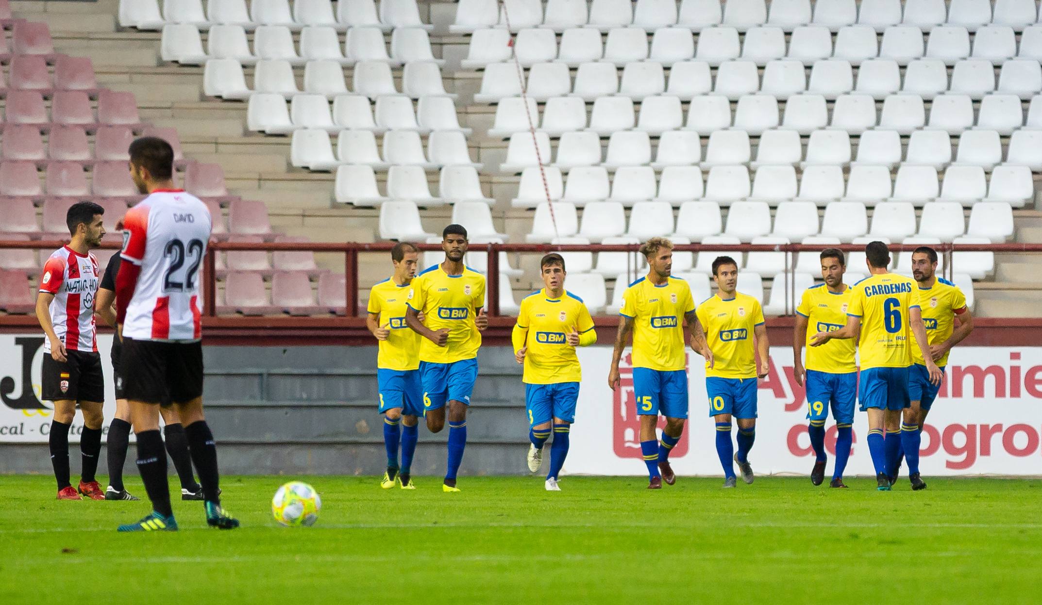 Los blanquirrojos han vencido al Real Unión en Las Gaunas. 