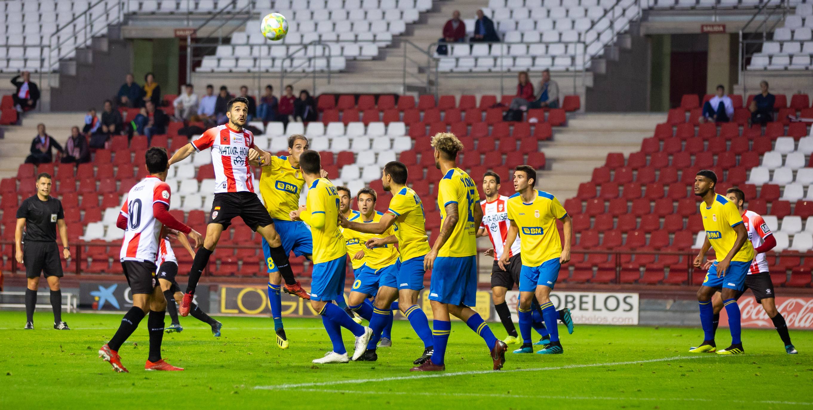 Los blanquirrojos han vencido al Real Unión en Las Gaunas. 