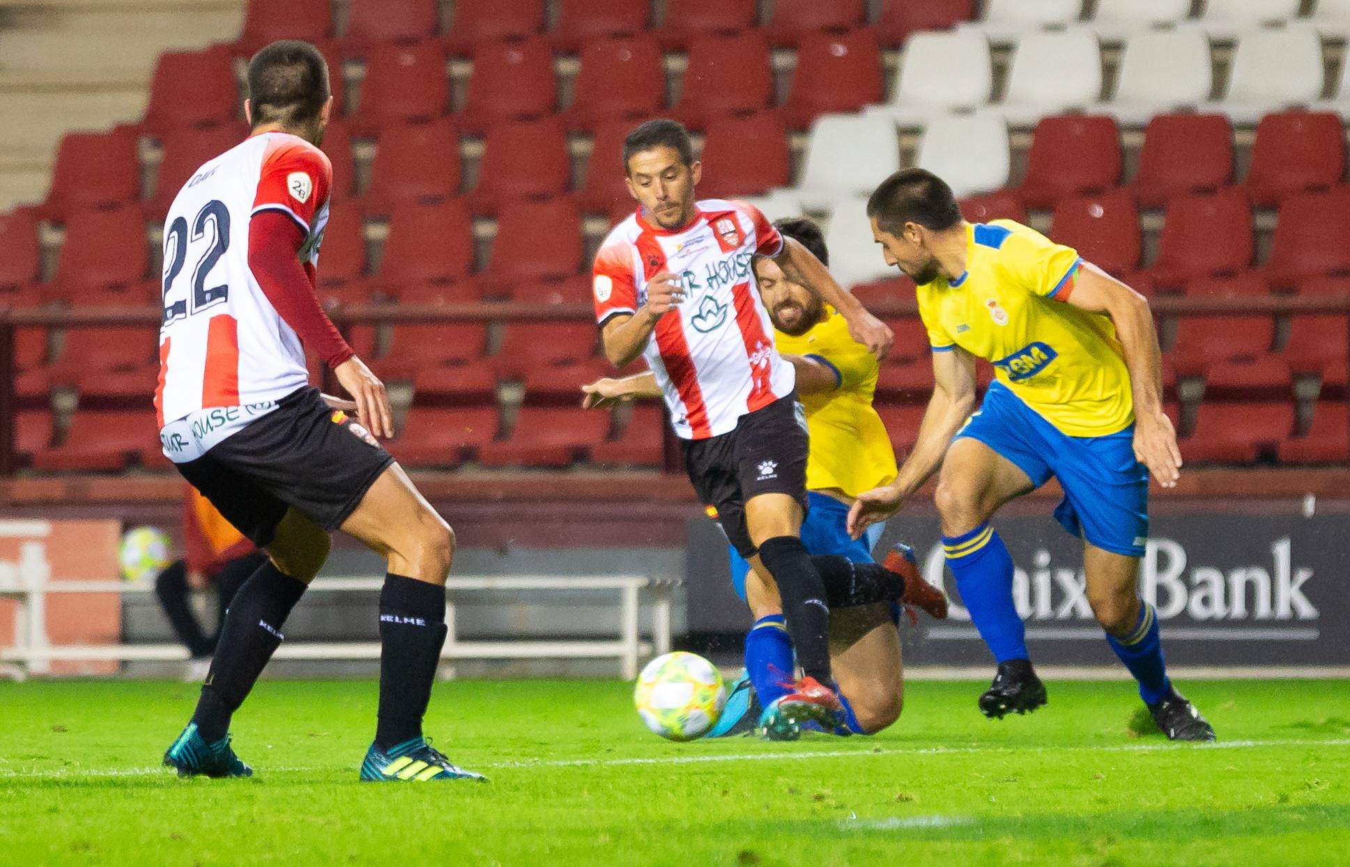 Los blanquirrojos han vencido al Real Unión en Las Gaunas. 